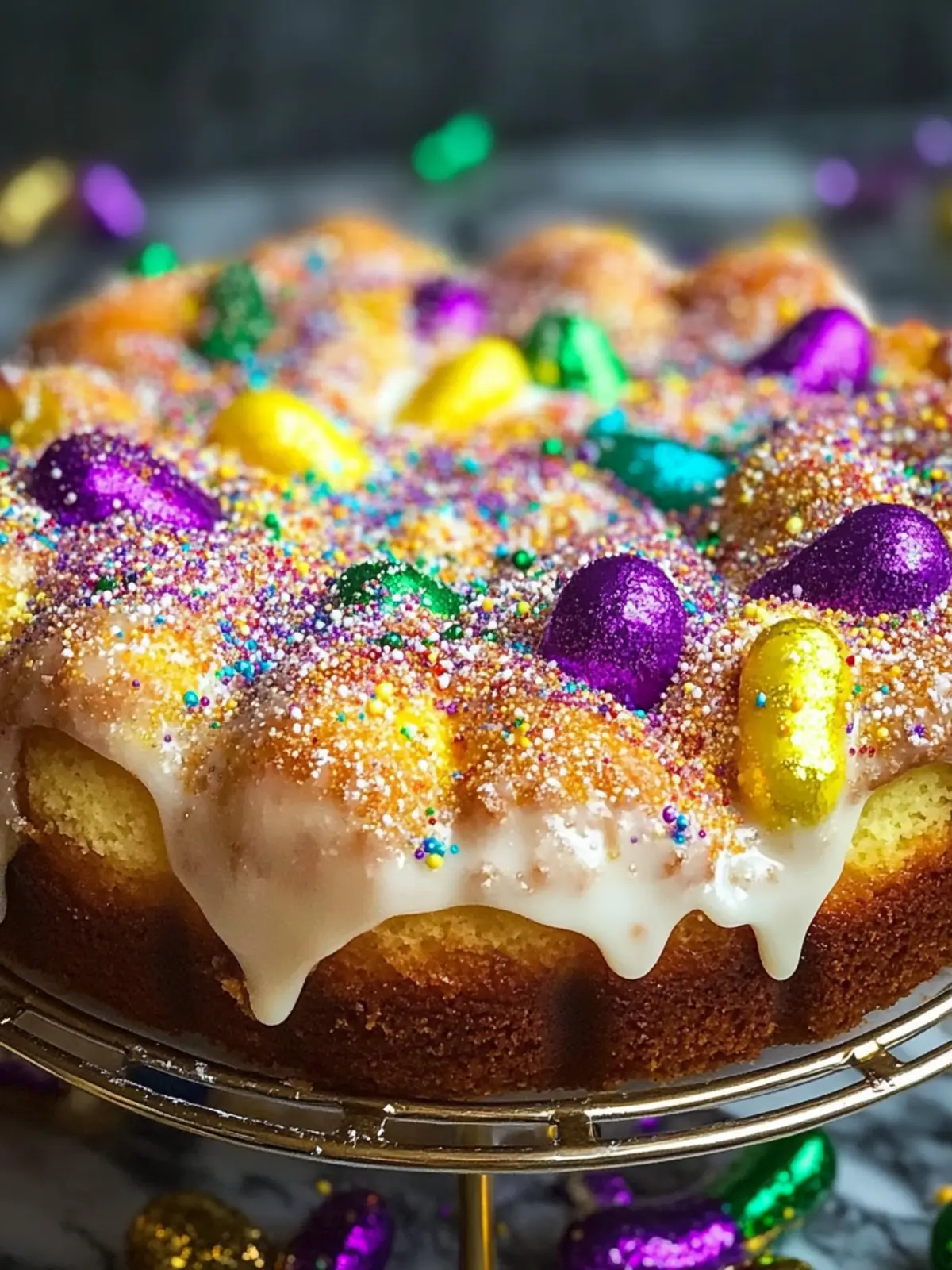 King Cake Bubble Up