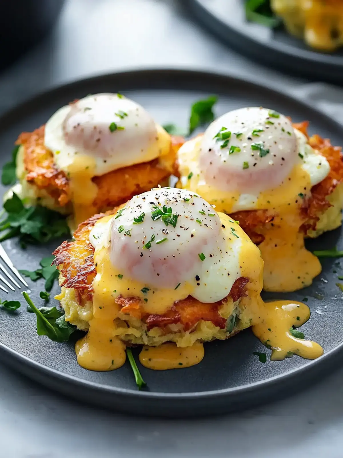 Latke Eggs Benedict
