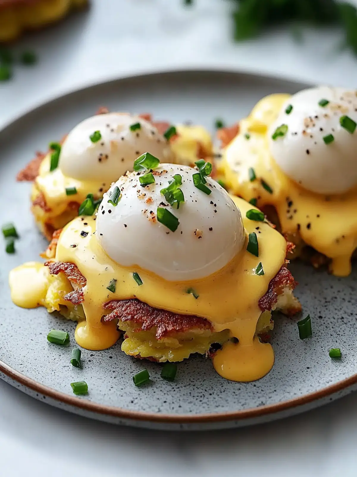 Latke Eggs Benedict