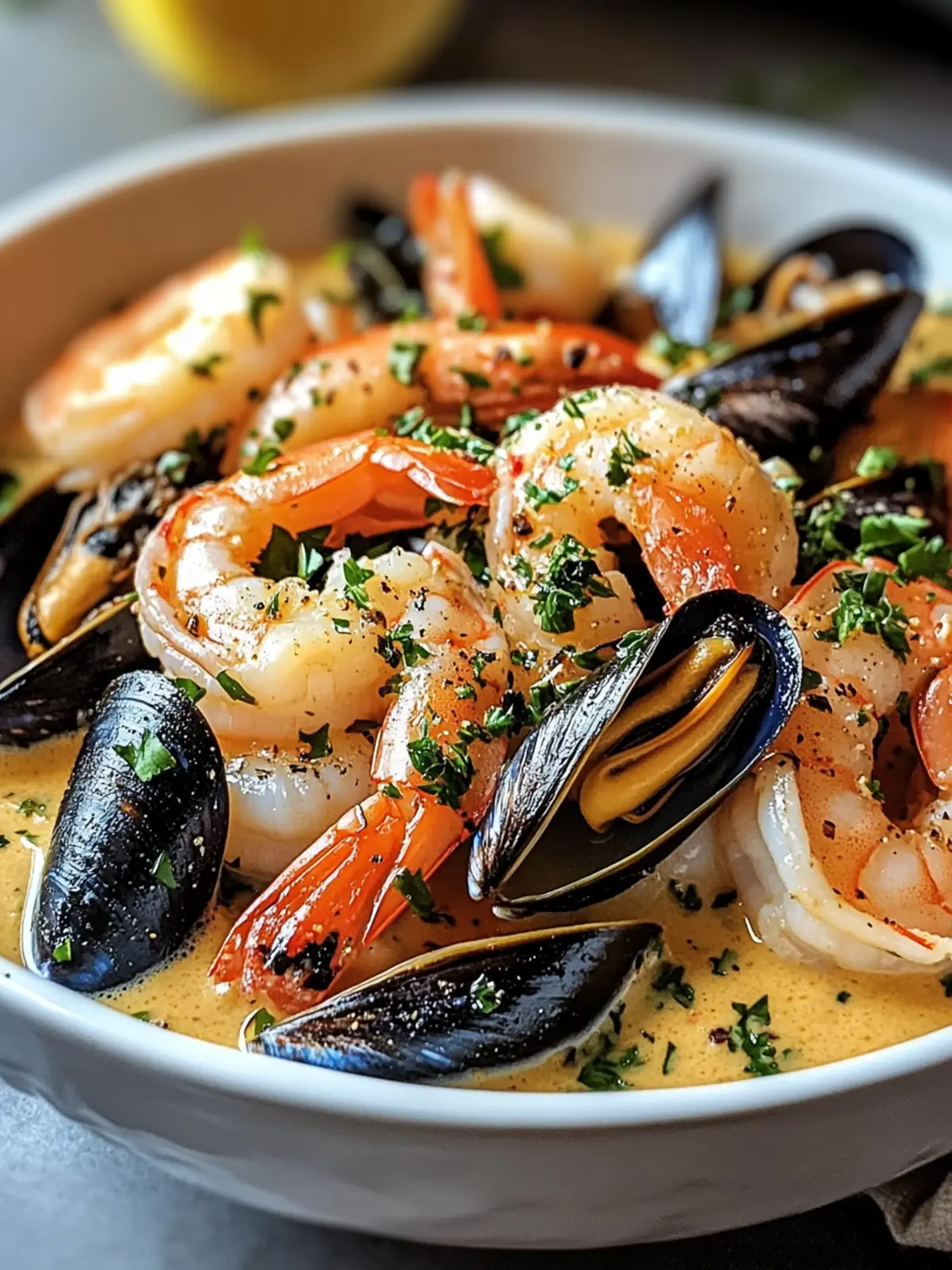 Shrimp and Mussels