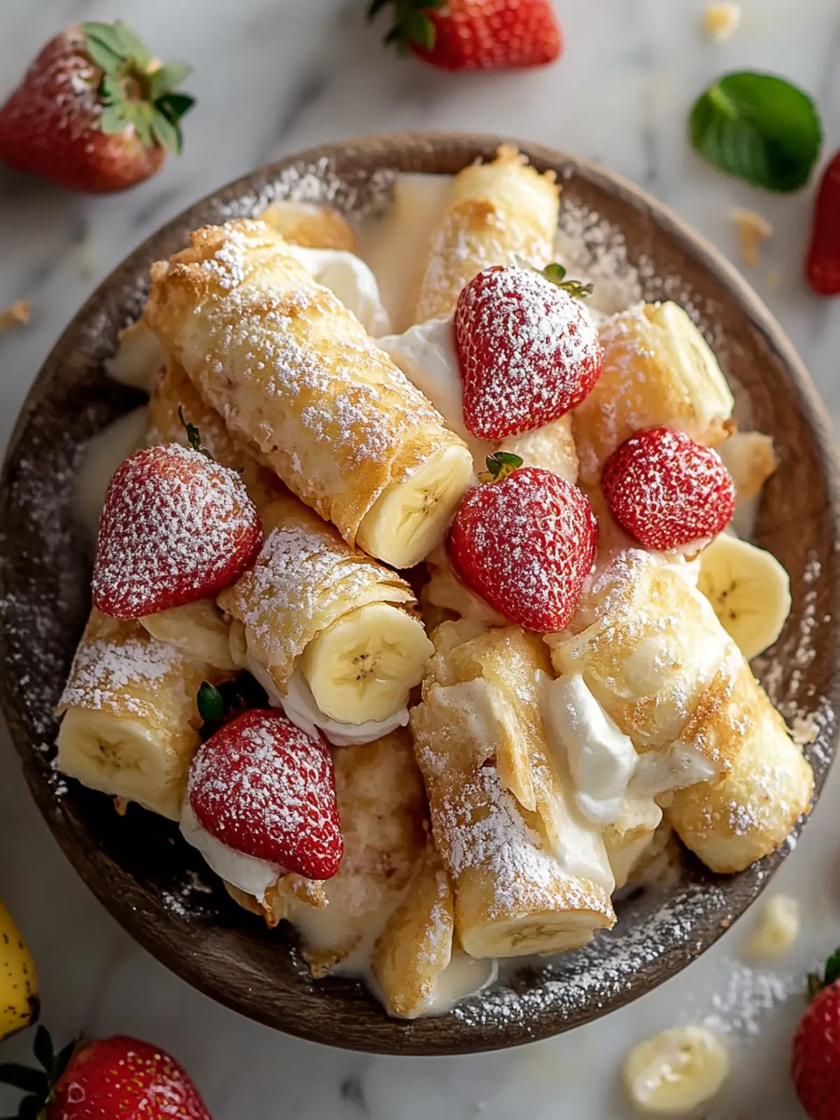 Strawberry Banana Pudding