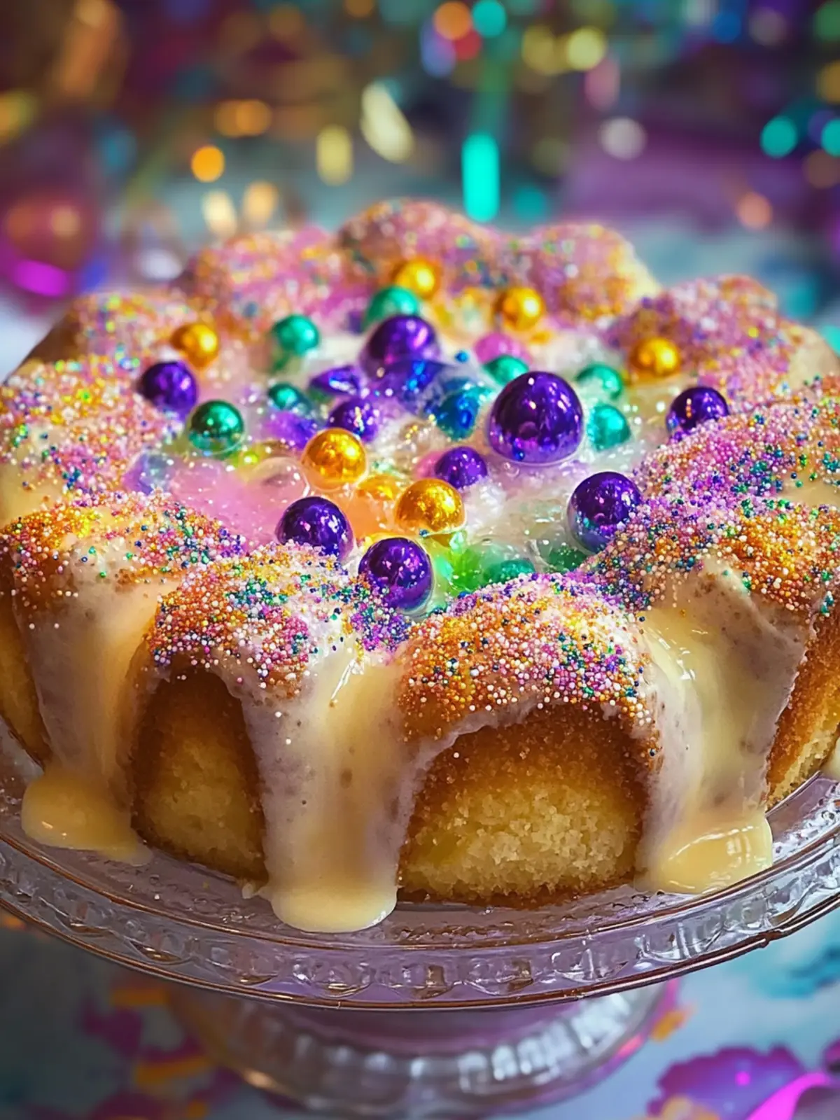 King Cake Bubble Up