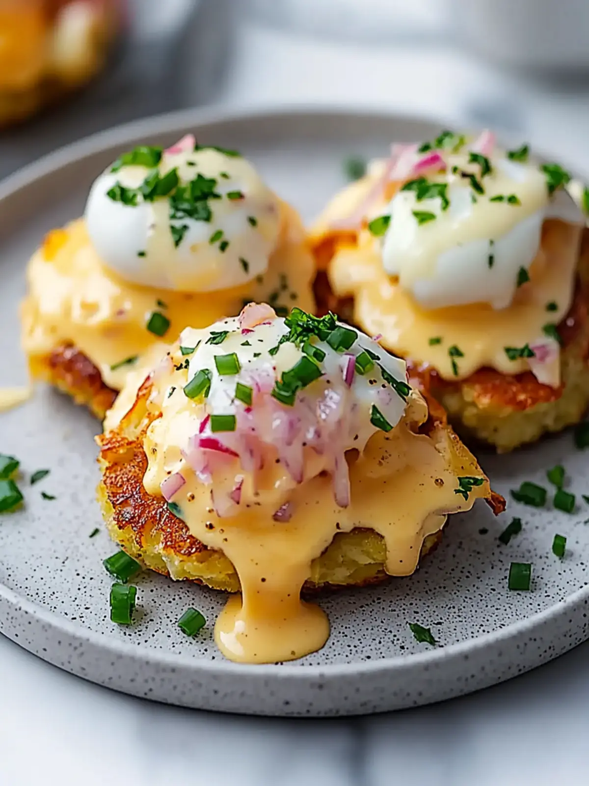Latke Eggs Benedict