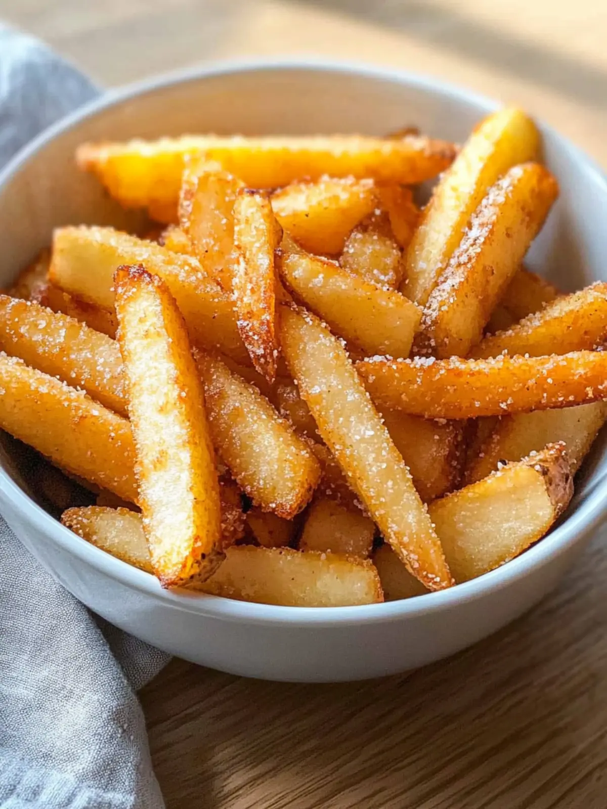 Crispy Air Fryer Apple Fries