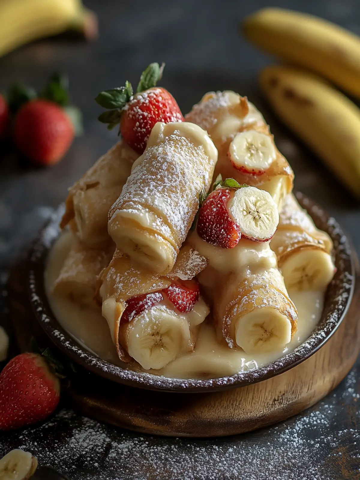 Strawberry Banana Pudding