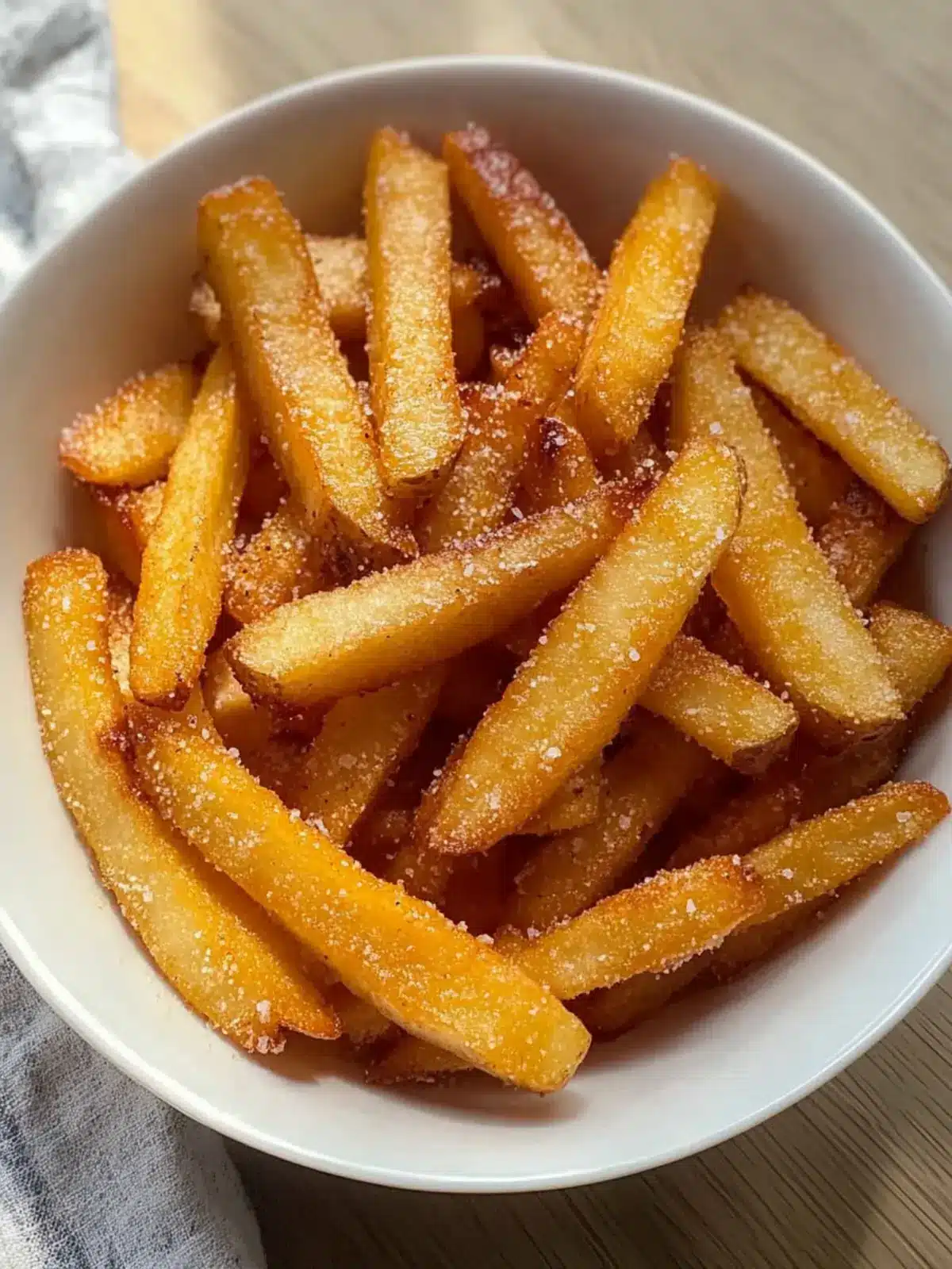 Crispy Air Fryer Apple Fries