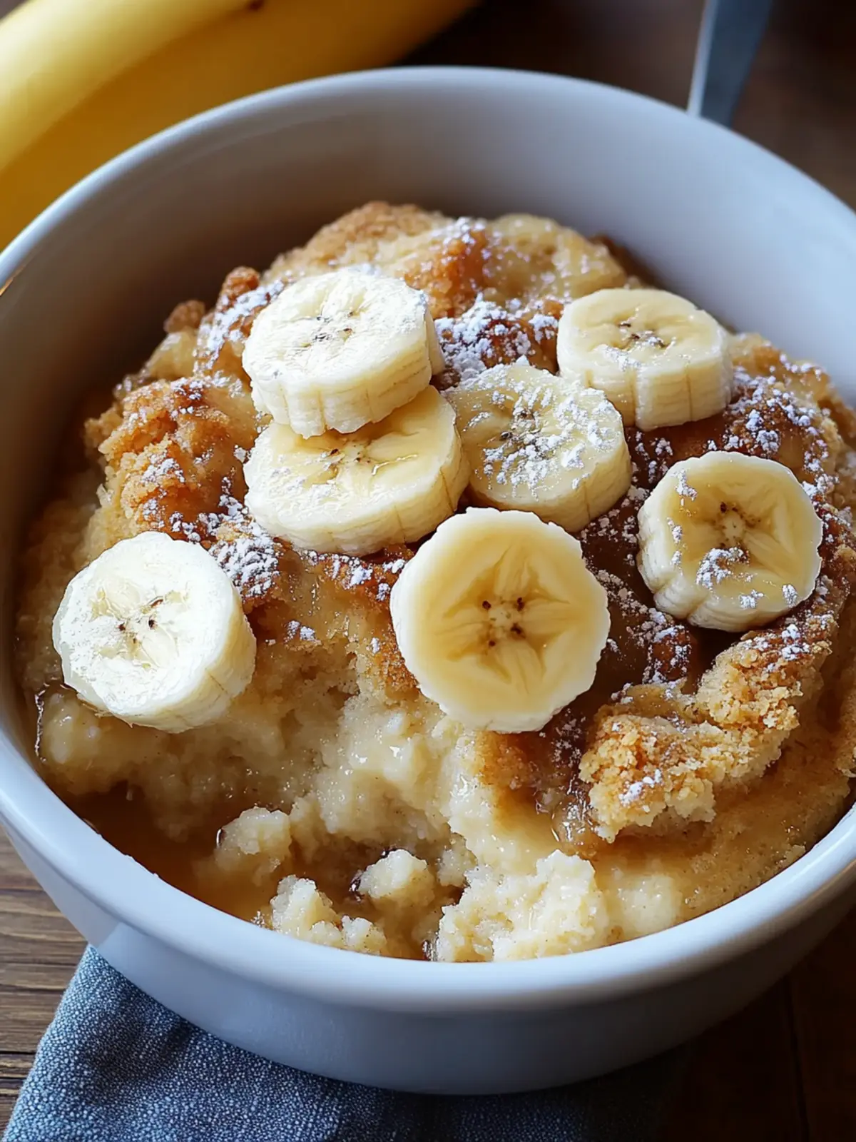 Southern Banana Cobbler
