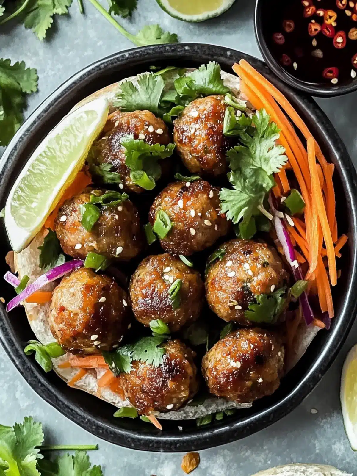 Banh Mi Meatballs