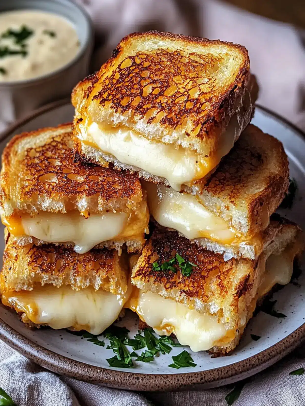 Hawaiian Roll Grilled Cheese