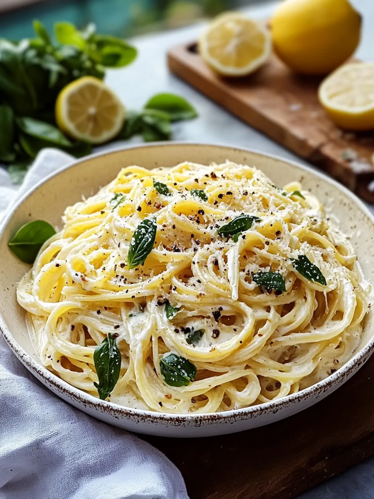 Lemon Ricotta Pasta