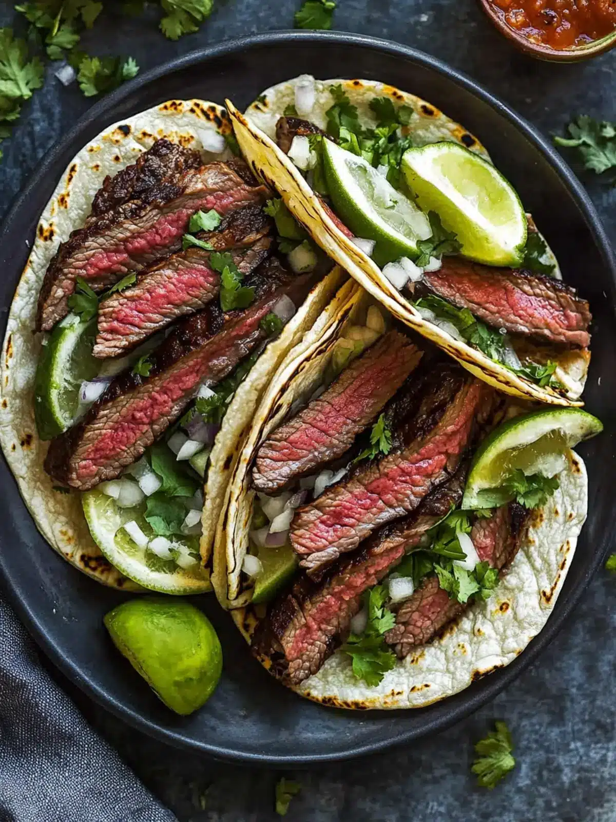 Skirt Steak Tacos