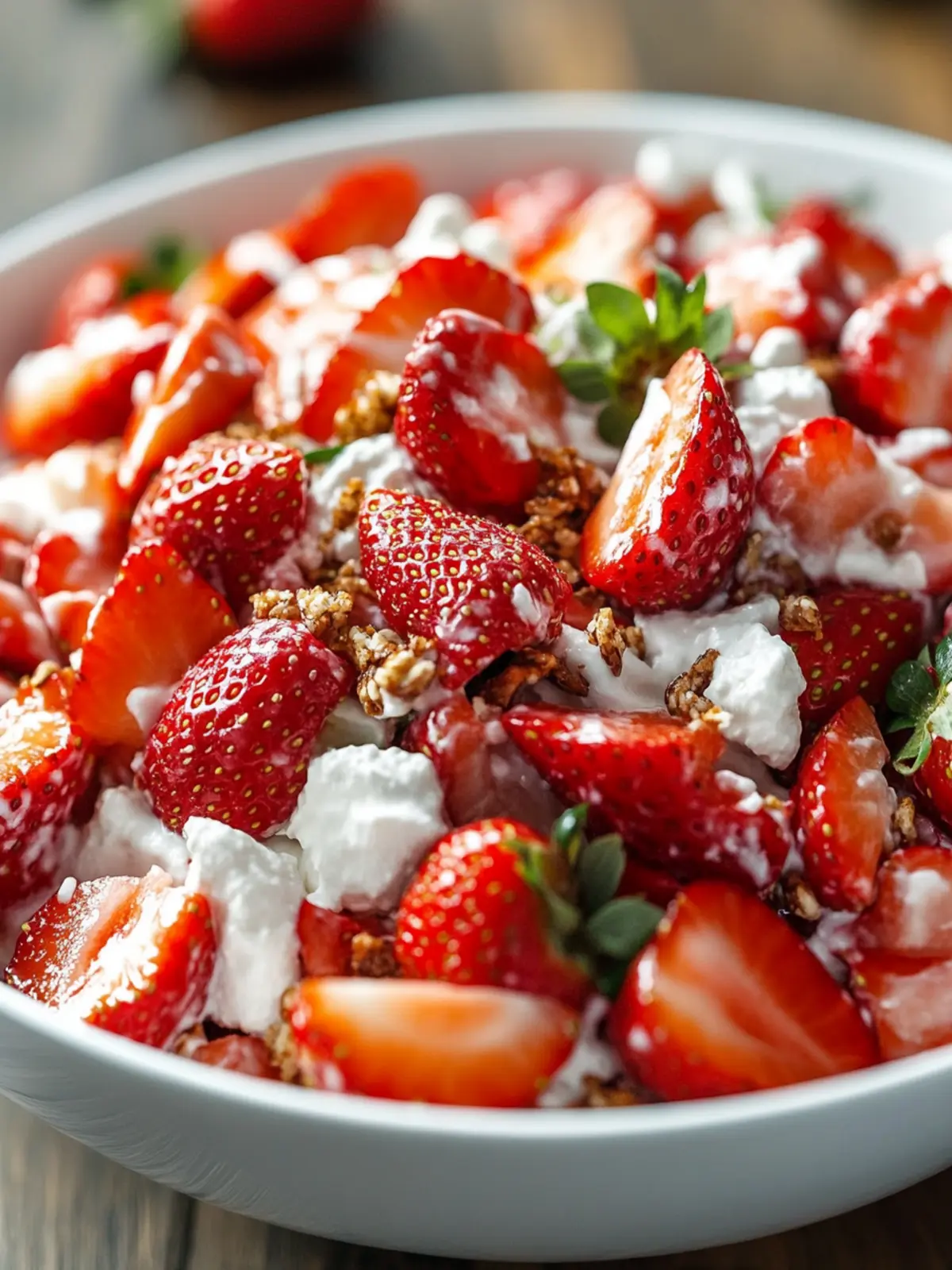 Strawberry Crackle Salad