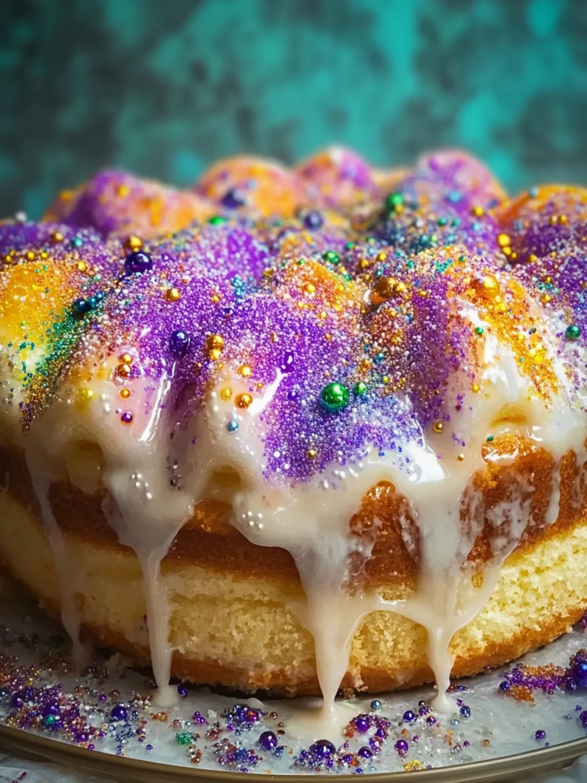 King Cake Bubble Up