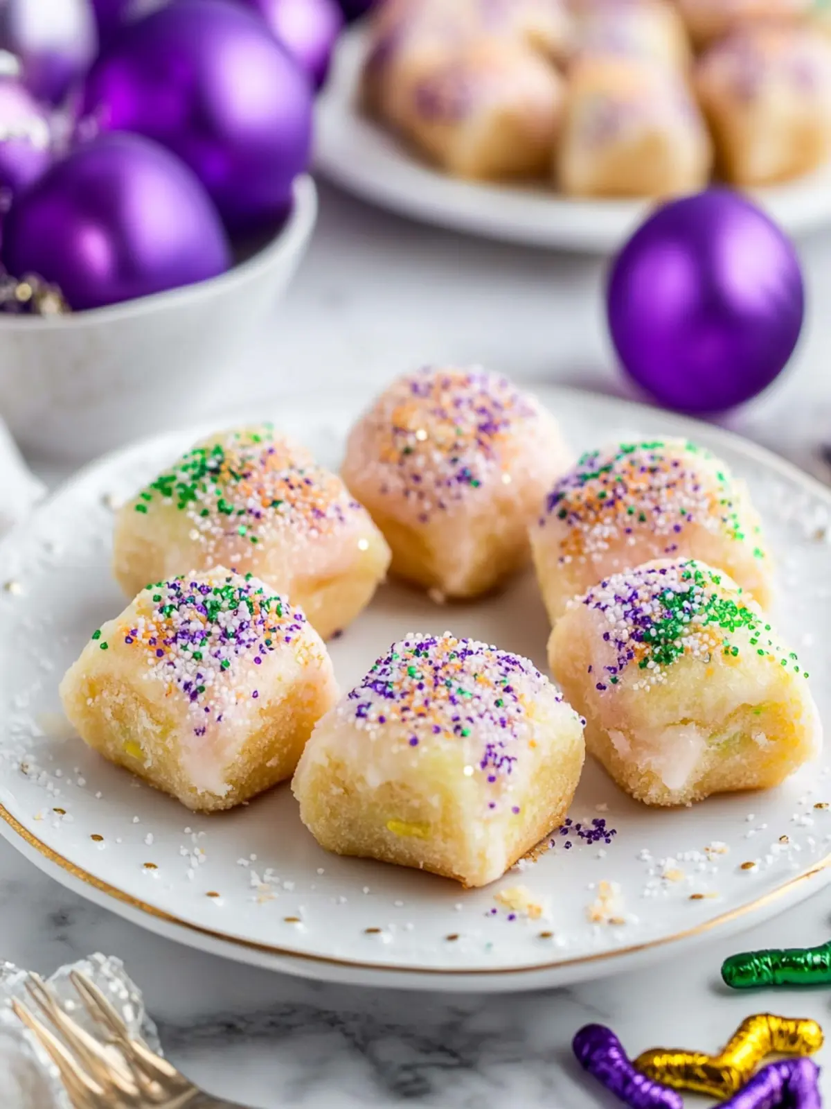 King Cake Bites