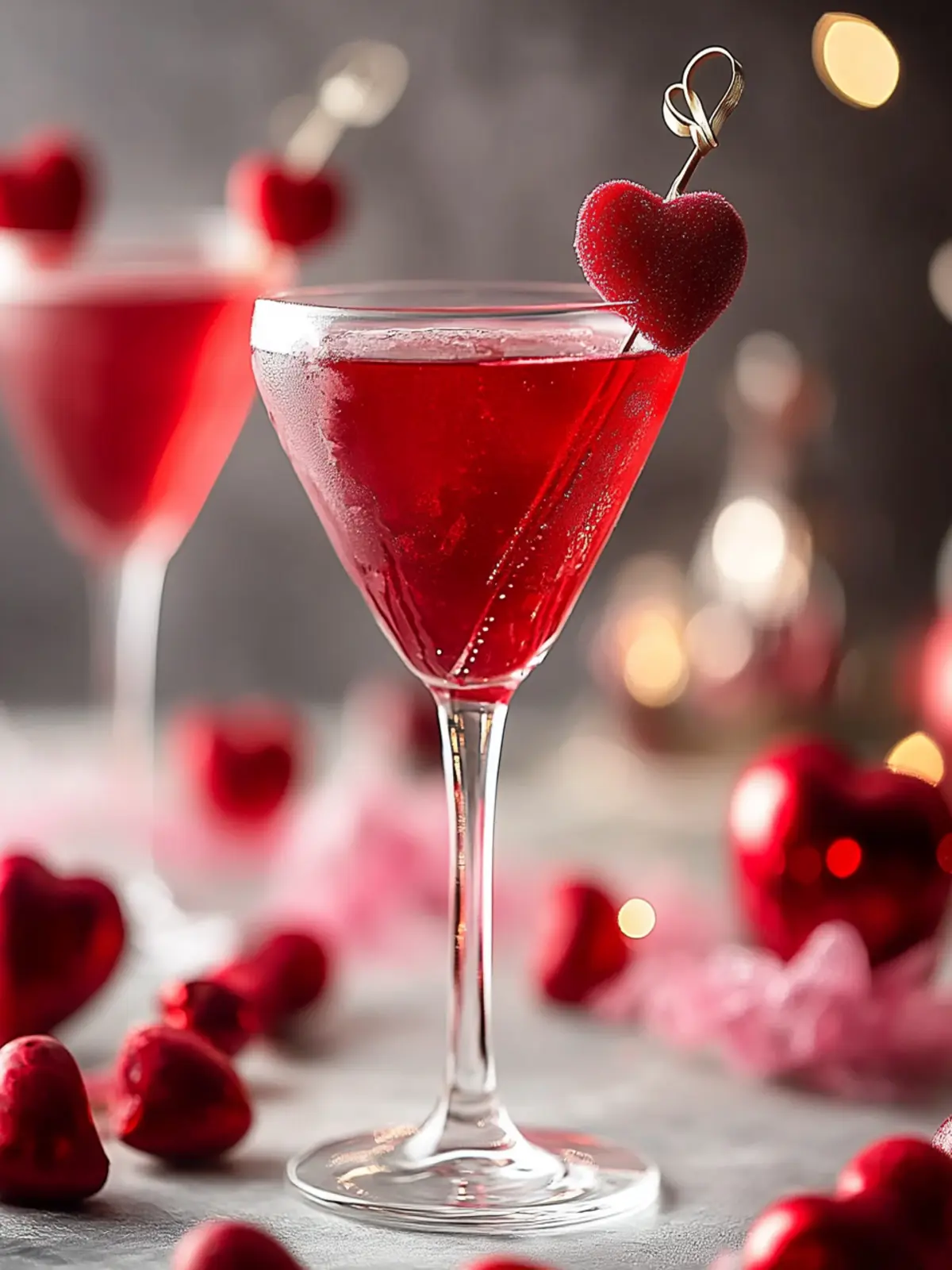 Ruby Red Valentine’s Day Cocktail