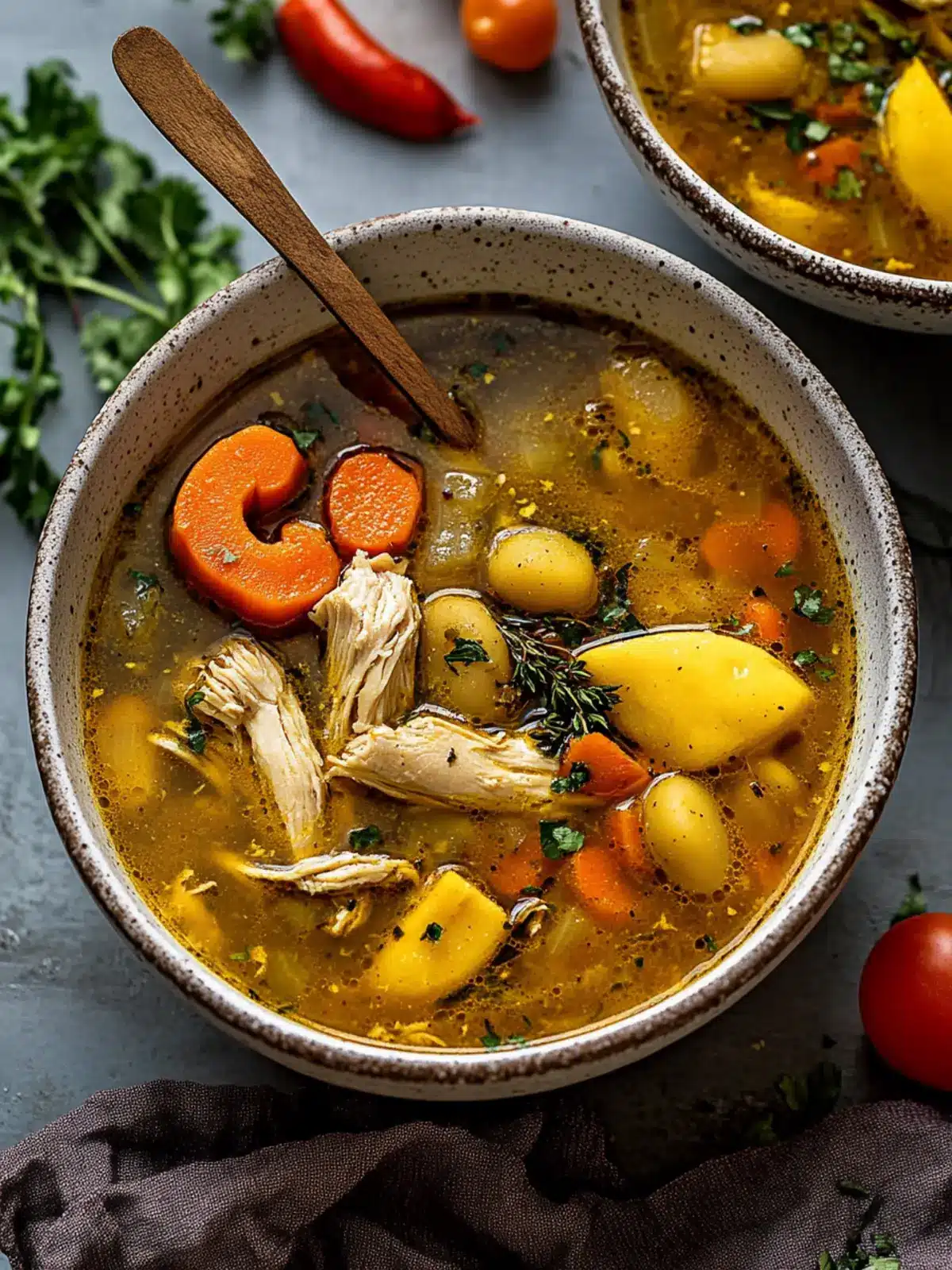 Nourishing Jamaican Chicken Soup