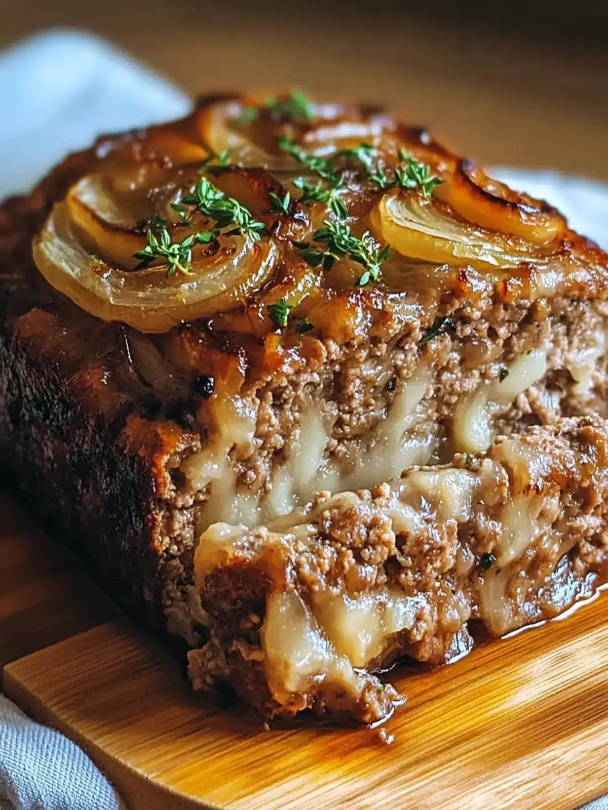 French Onion Meatloaf