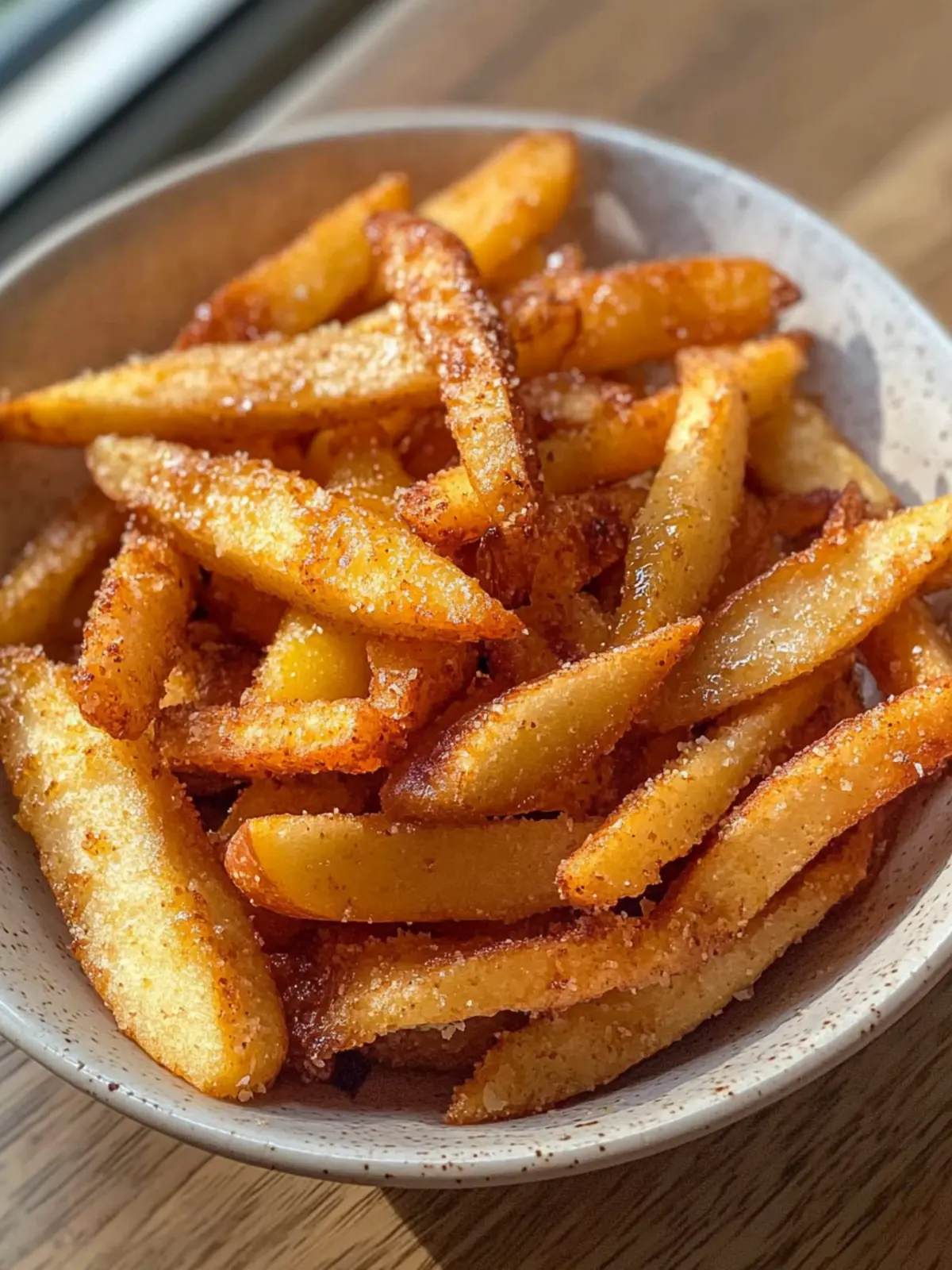 Crispy Air Fryer Apple Fries