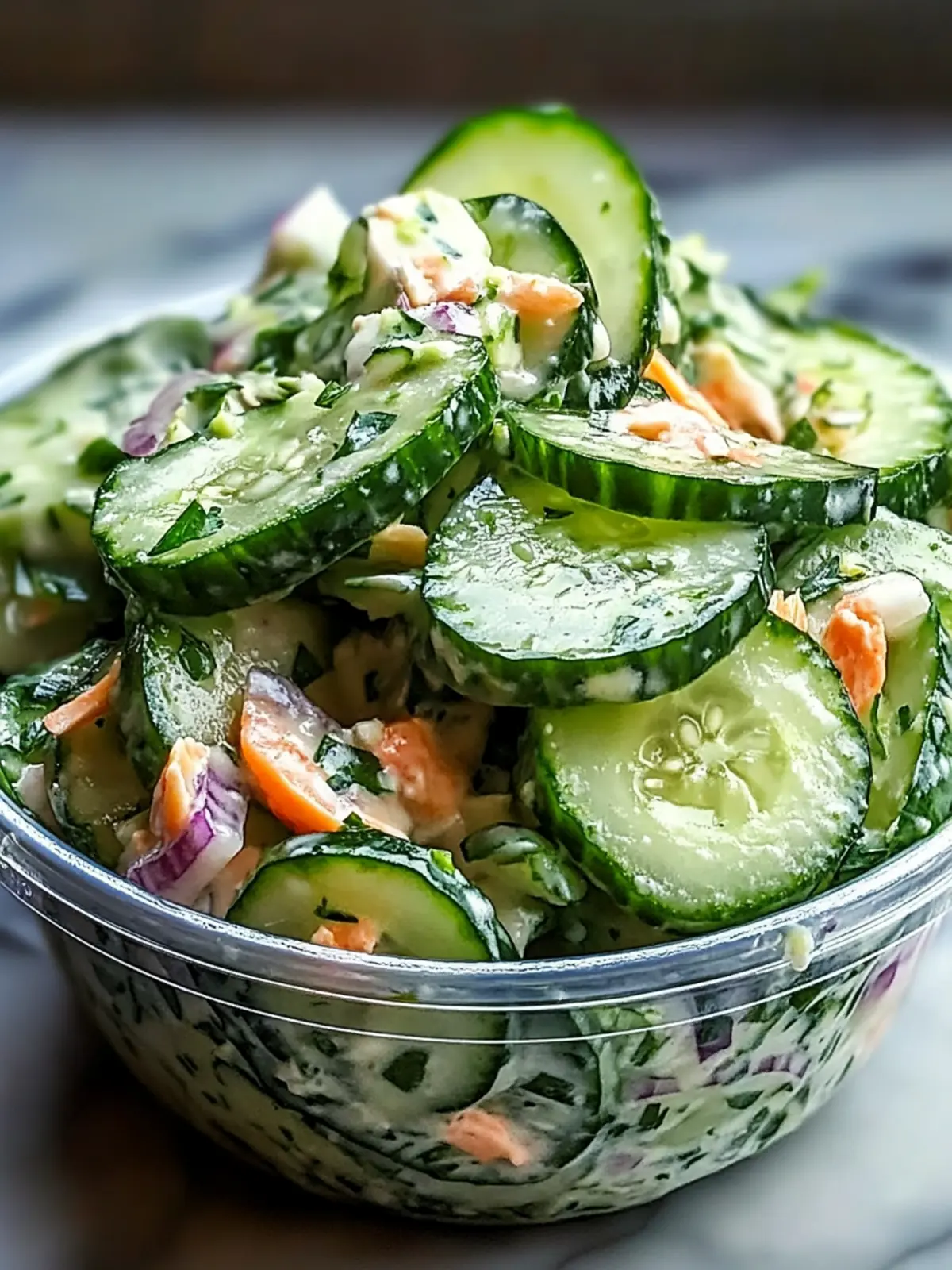 Sushi Cucumber Salad