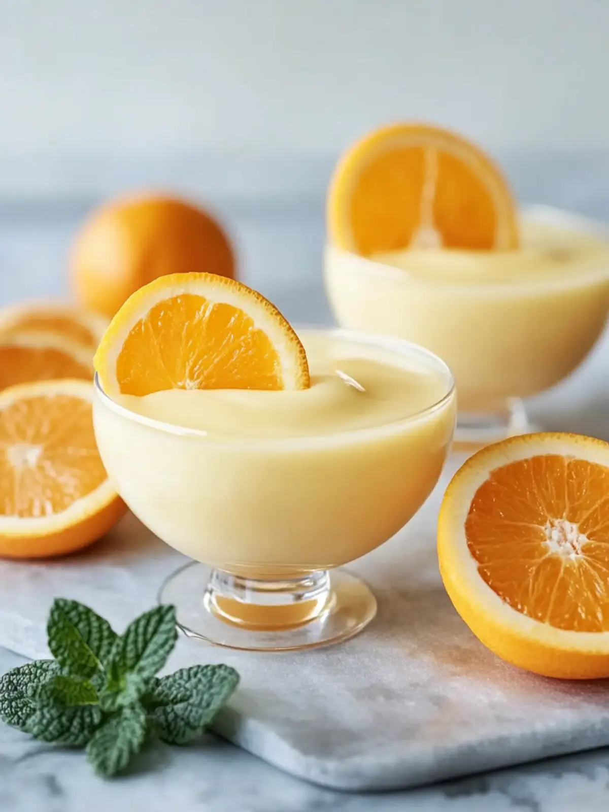 Easy Orange Posset
