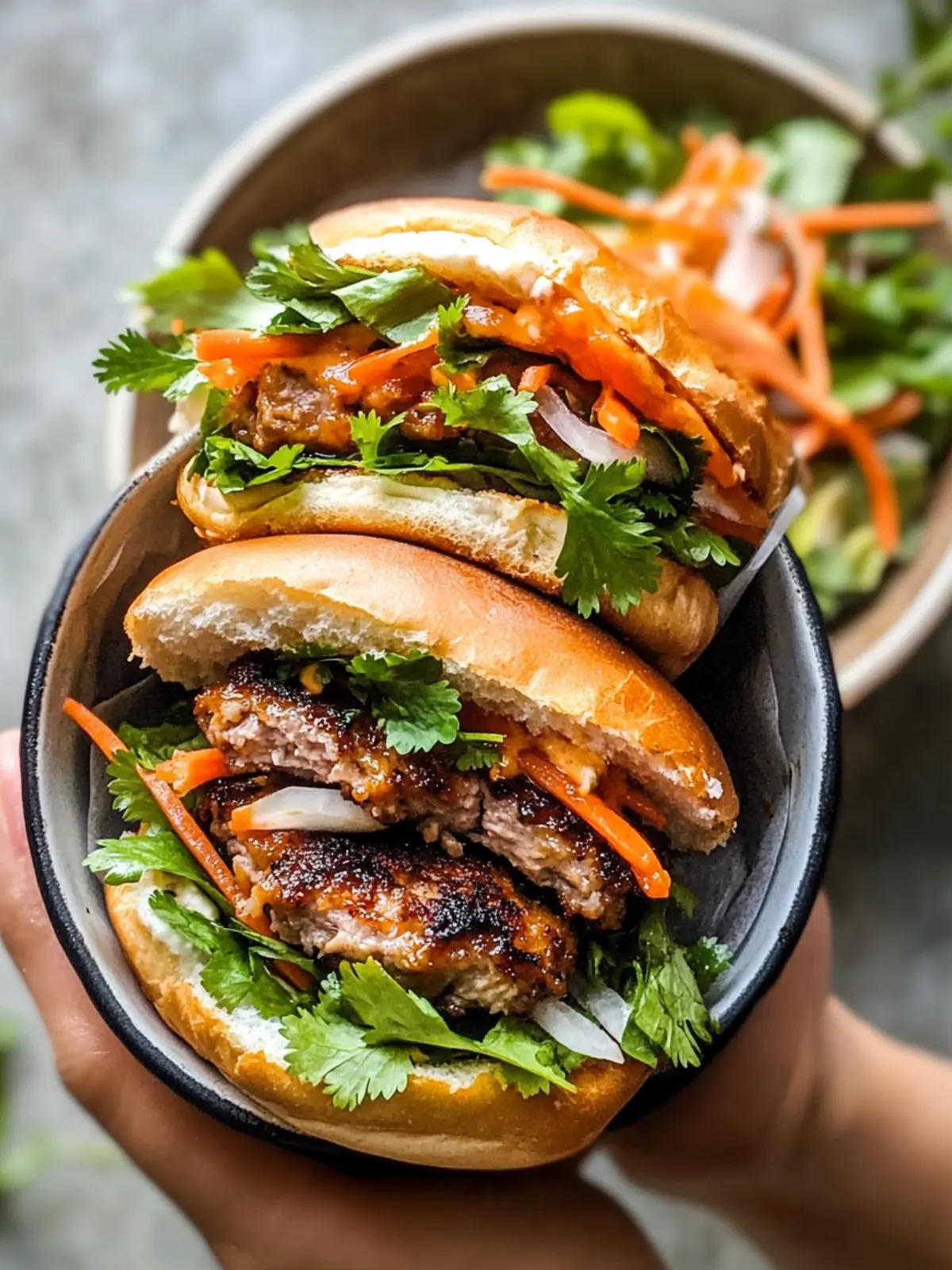 Pork Banh Mi Burger