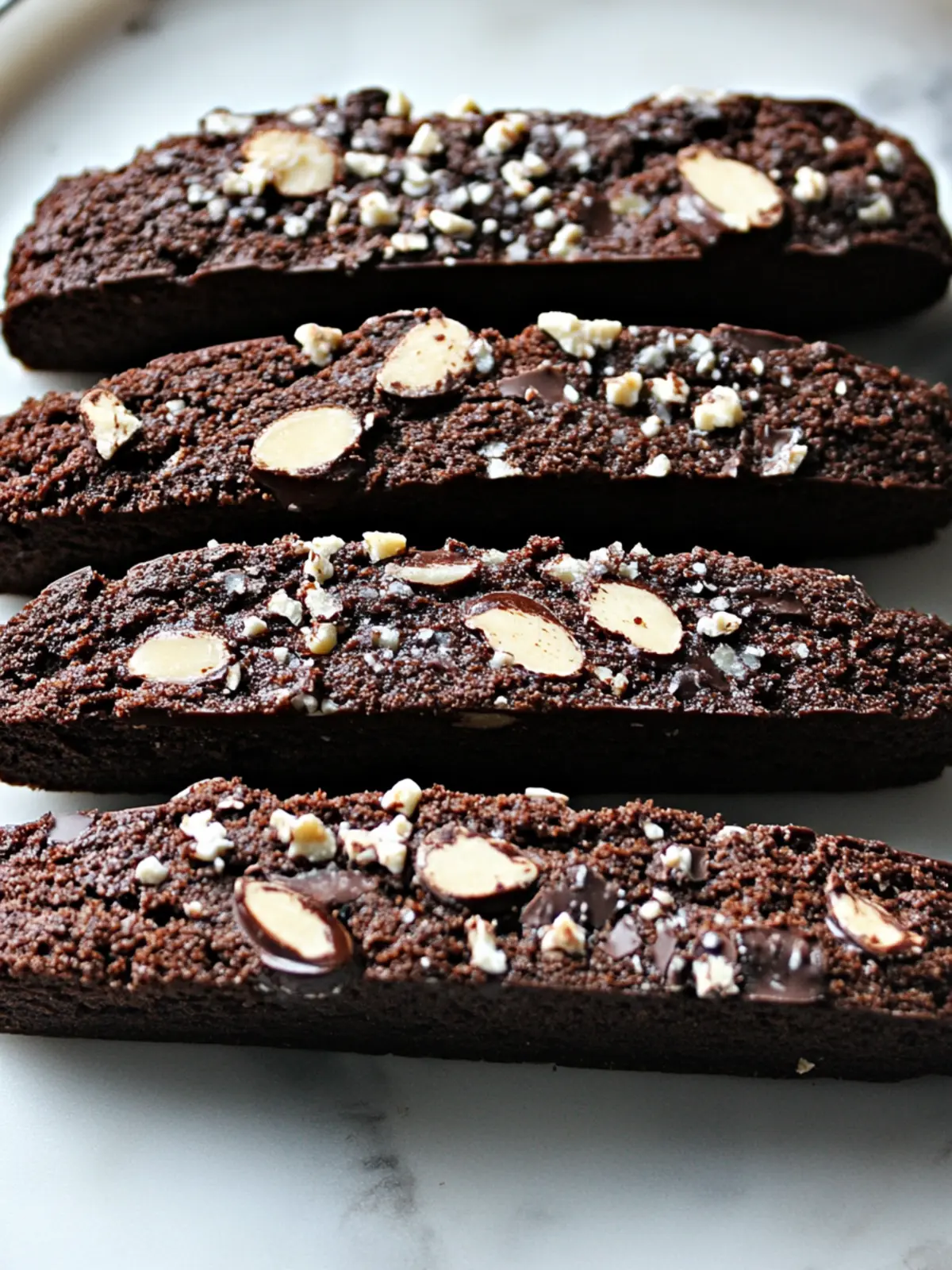 Double Chocolate Passover Biscotti