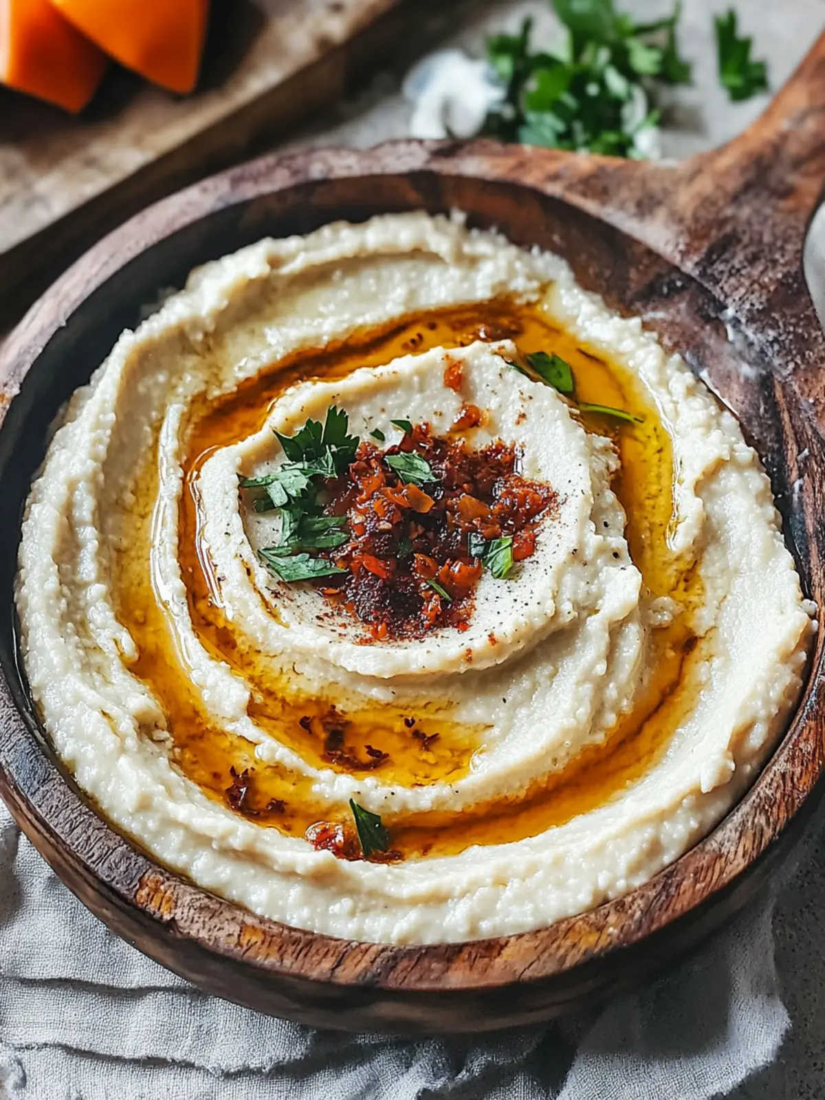 Silky Romanian White Bean Dip