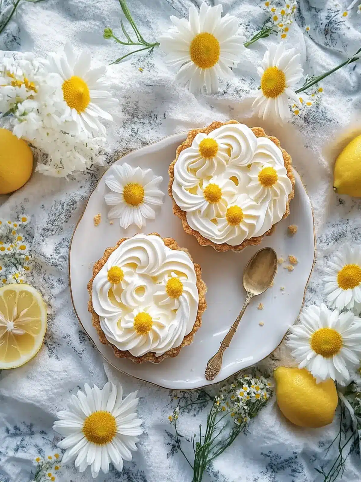 Daisy Lemon Meringue Pies