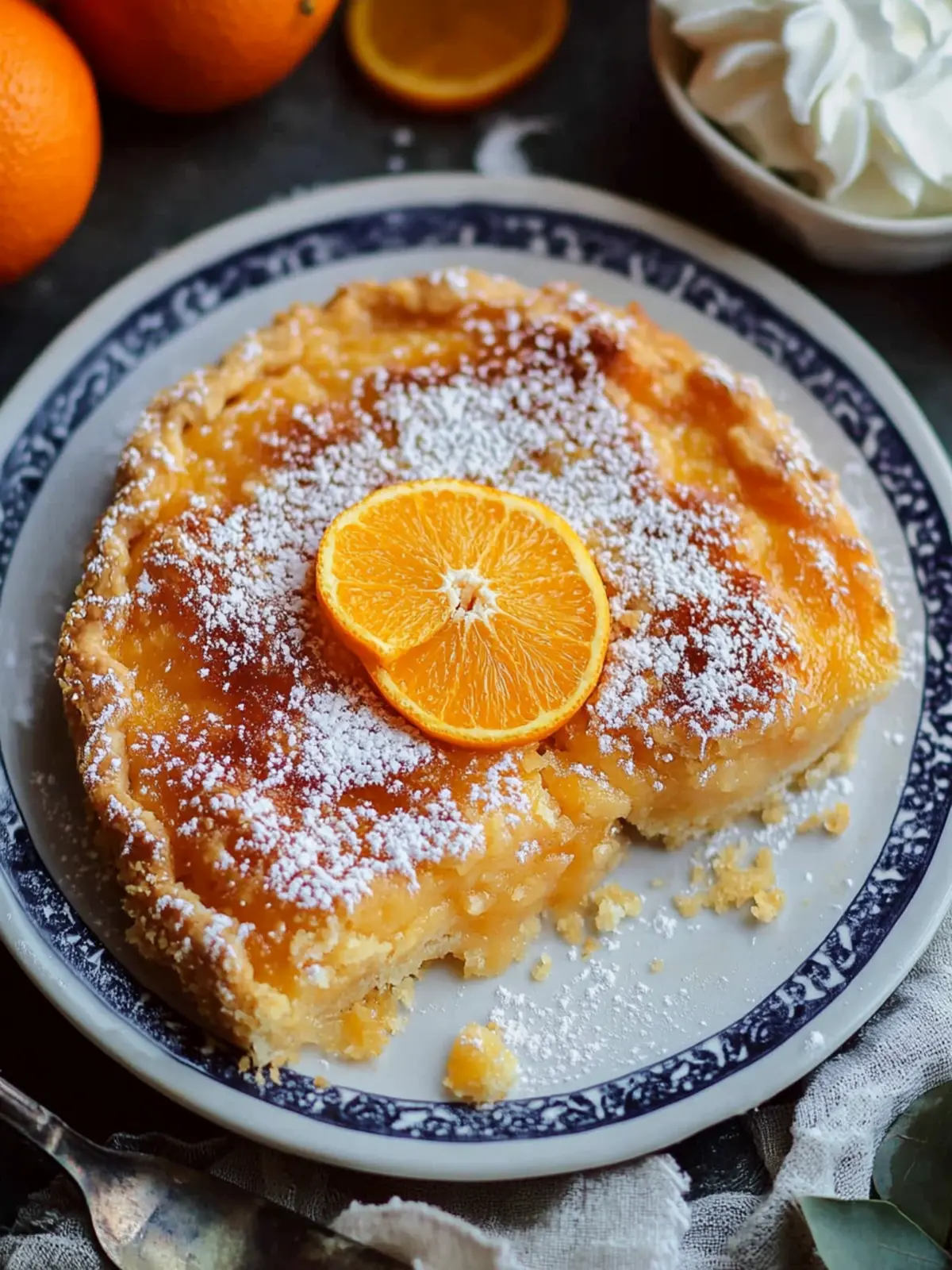 Portokalopita - Greek Orange Pie