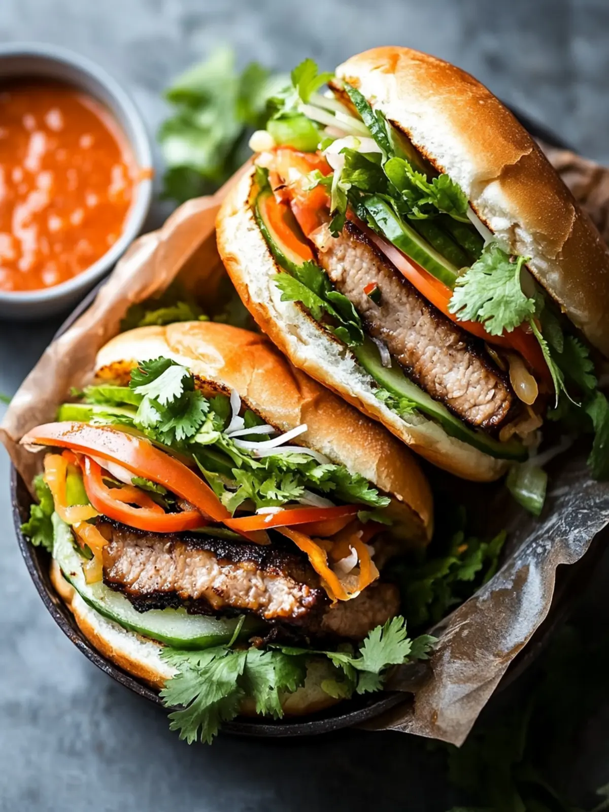 Pork Banh Mi Burger