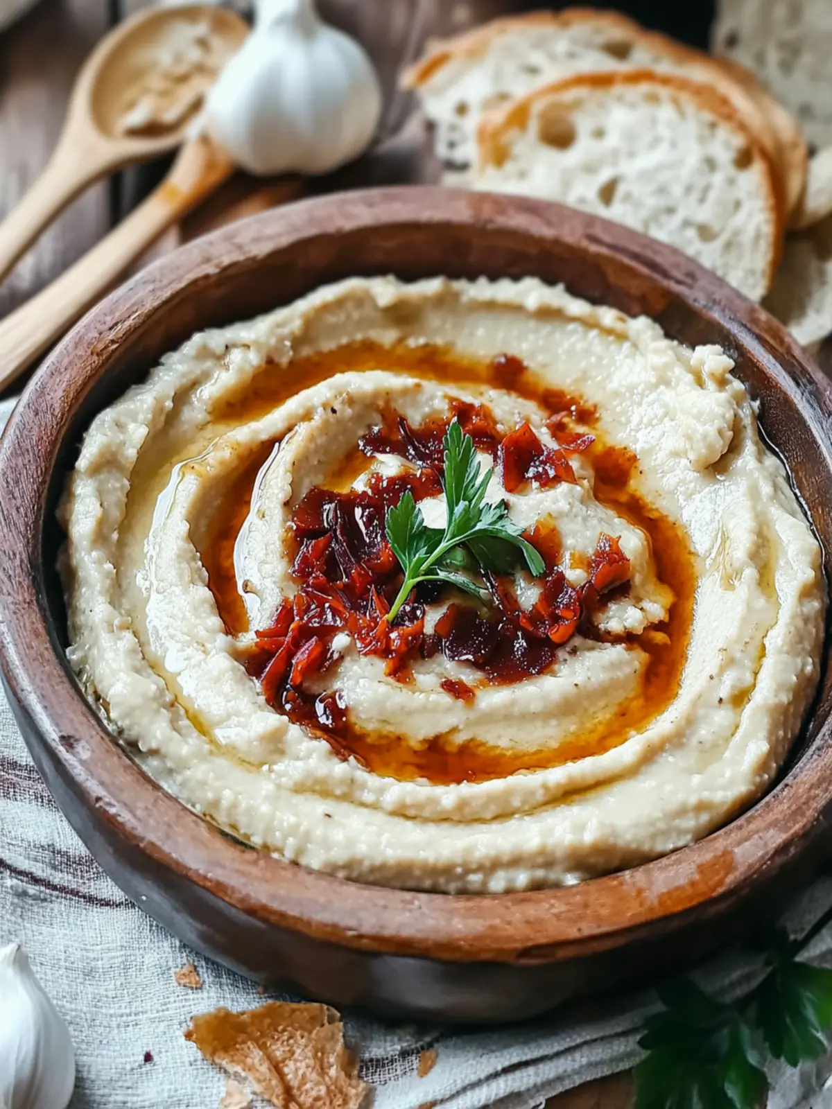Silky Romanian White Bean Dip