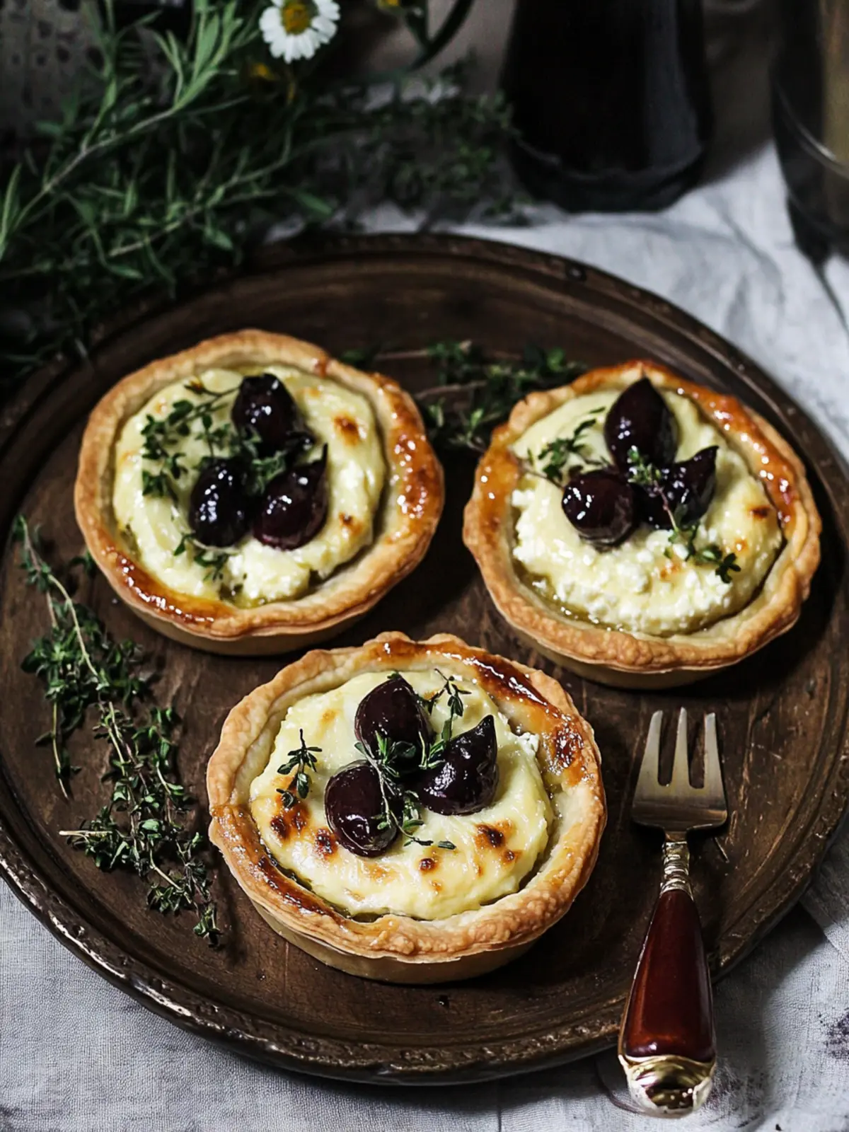 Goat Cheese Tarts