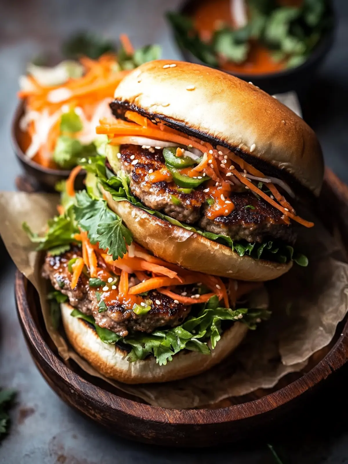 Pork Banh Mi Burger