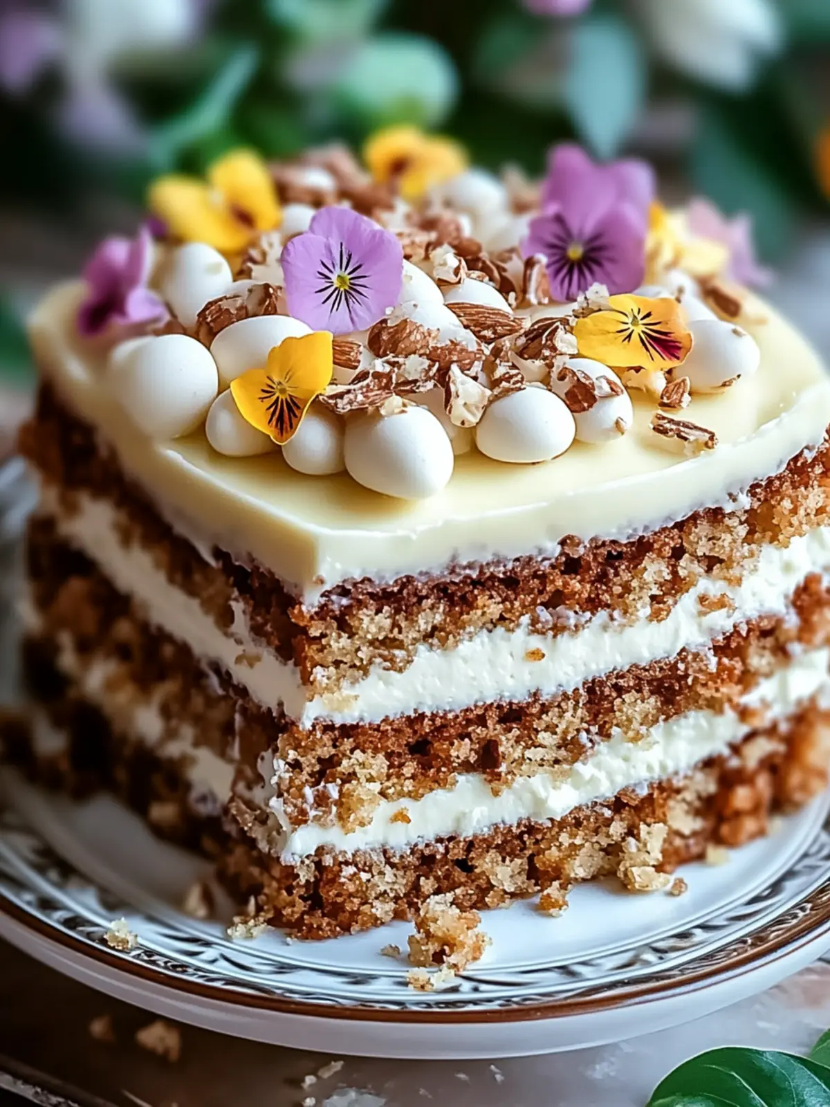 Easter Hummingbird Cake