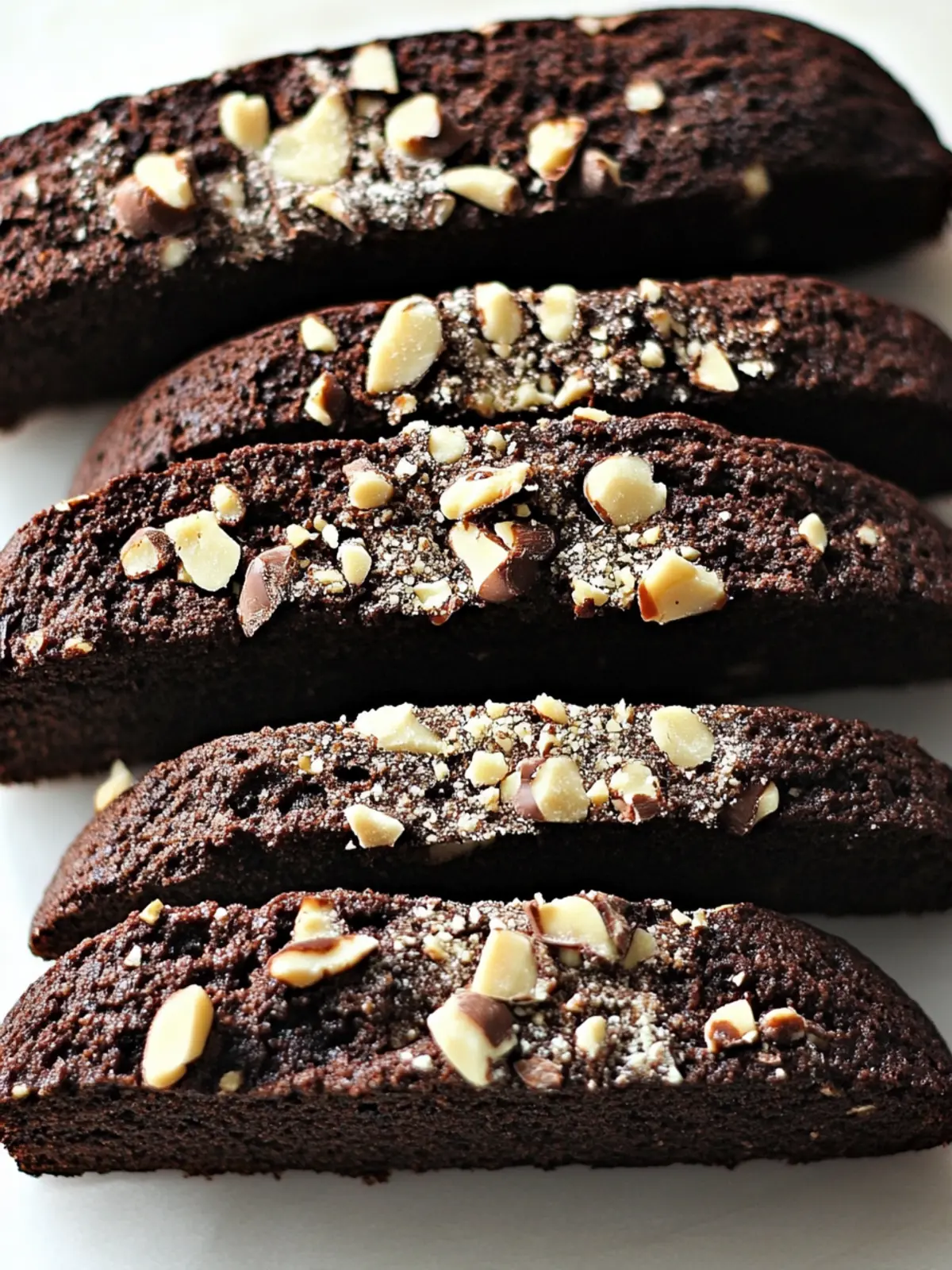 Double Chocolate Passover Biscotti