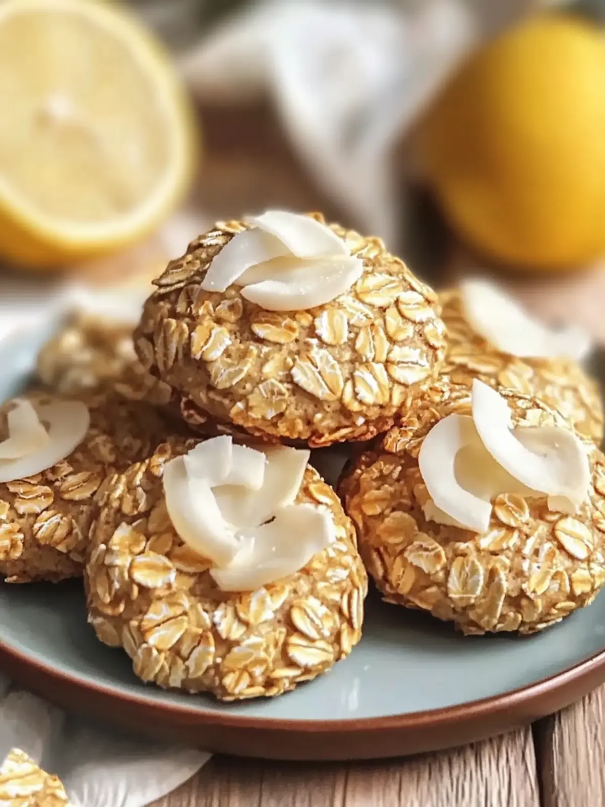 Coconut Oat Cookies Bliss