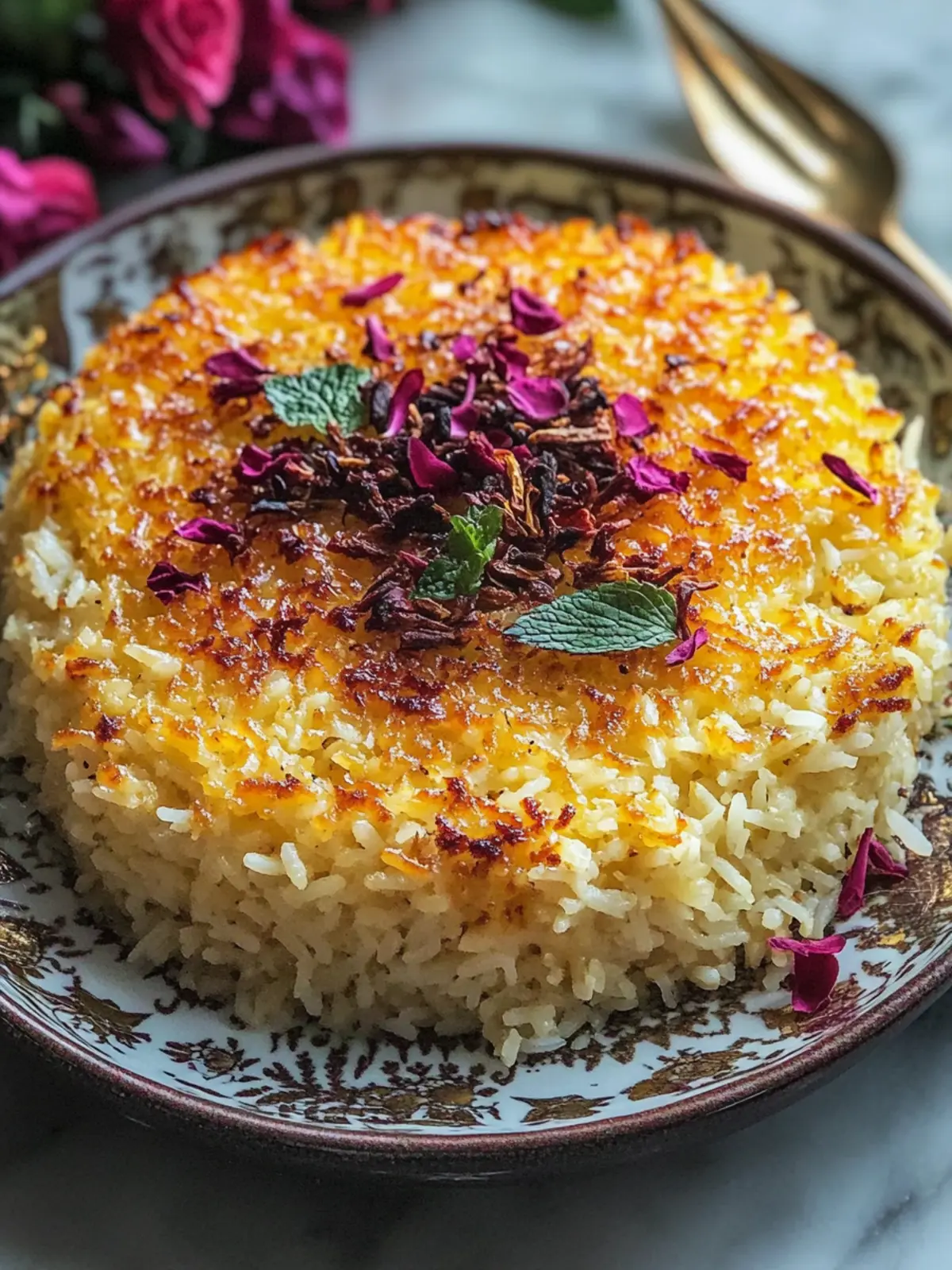 Crispy Persian Rice Tahdig