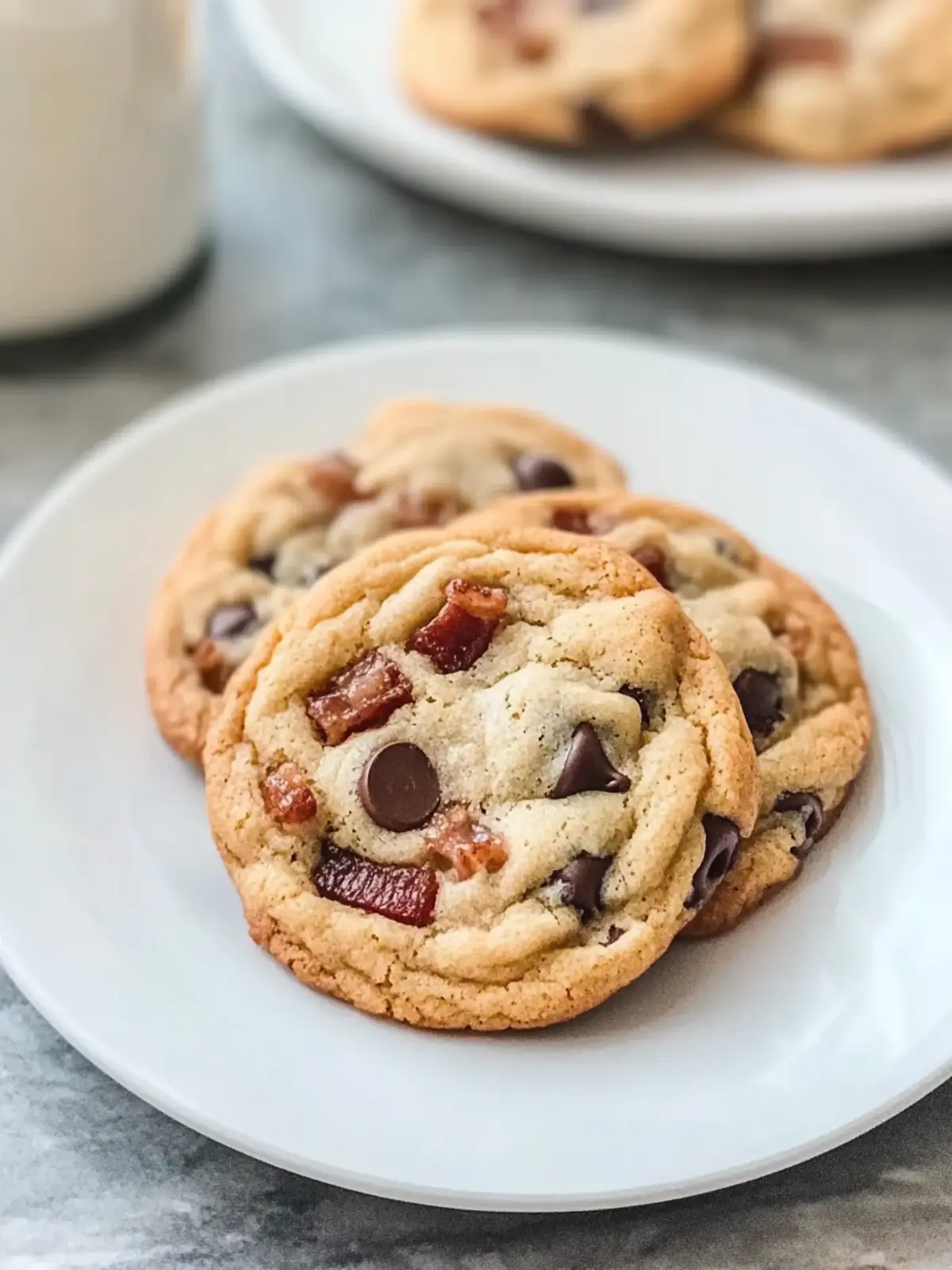 Maple Bacon Chocolate Chip Cookies