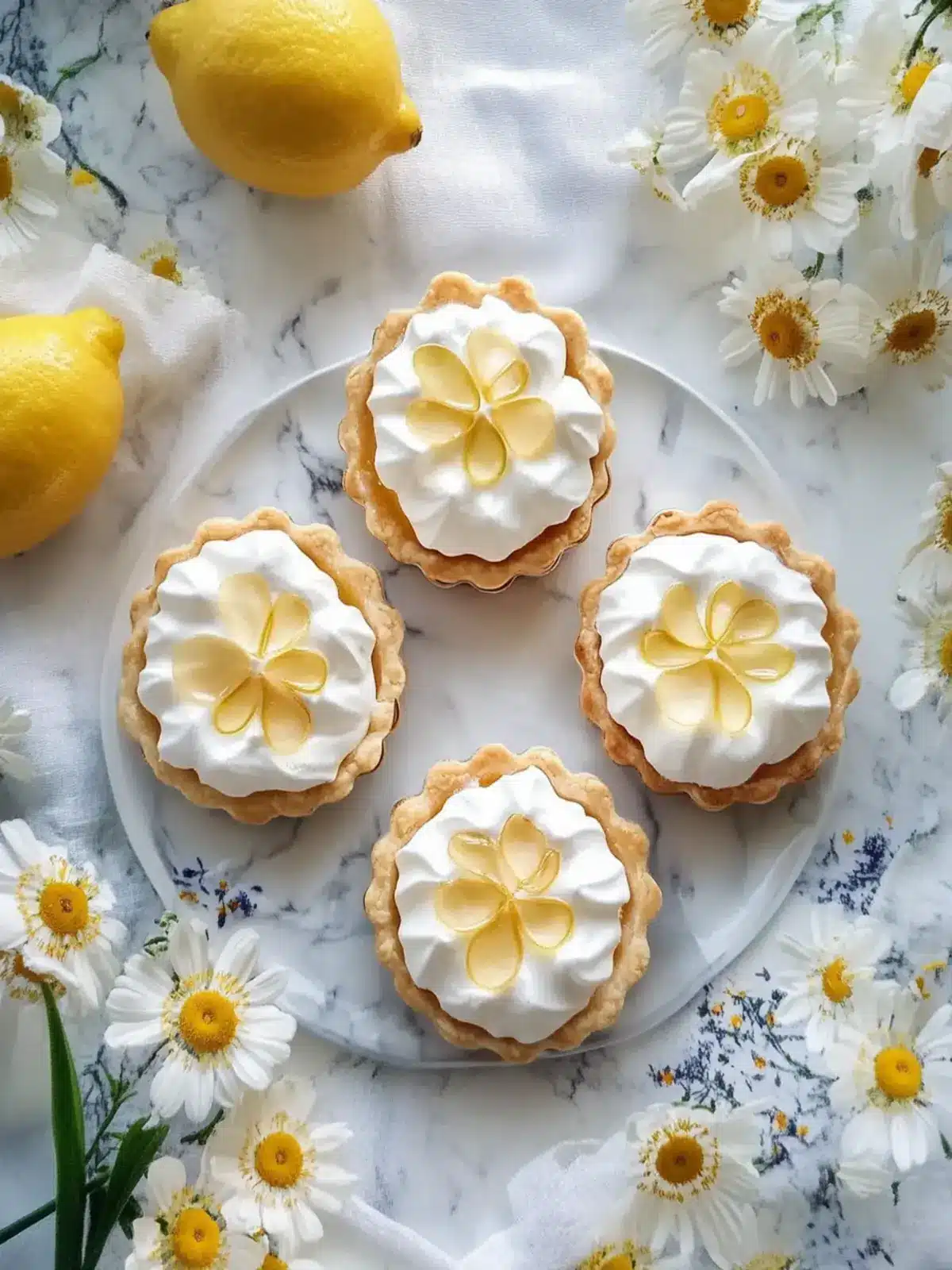 Daisy Lemon Meringue Pies
