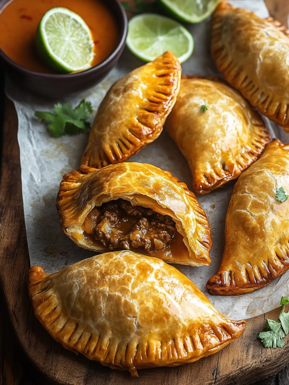 Curry Beef Empanadas