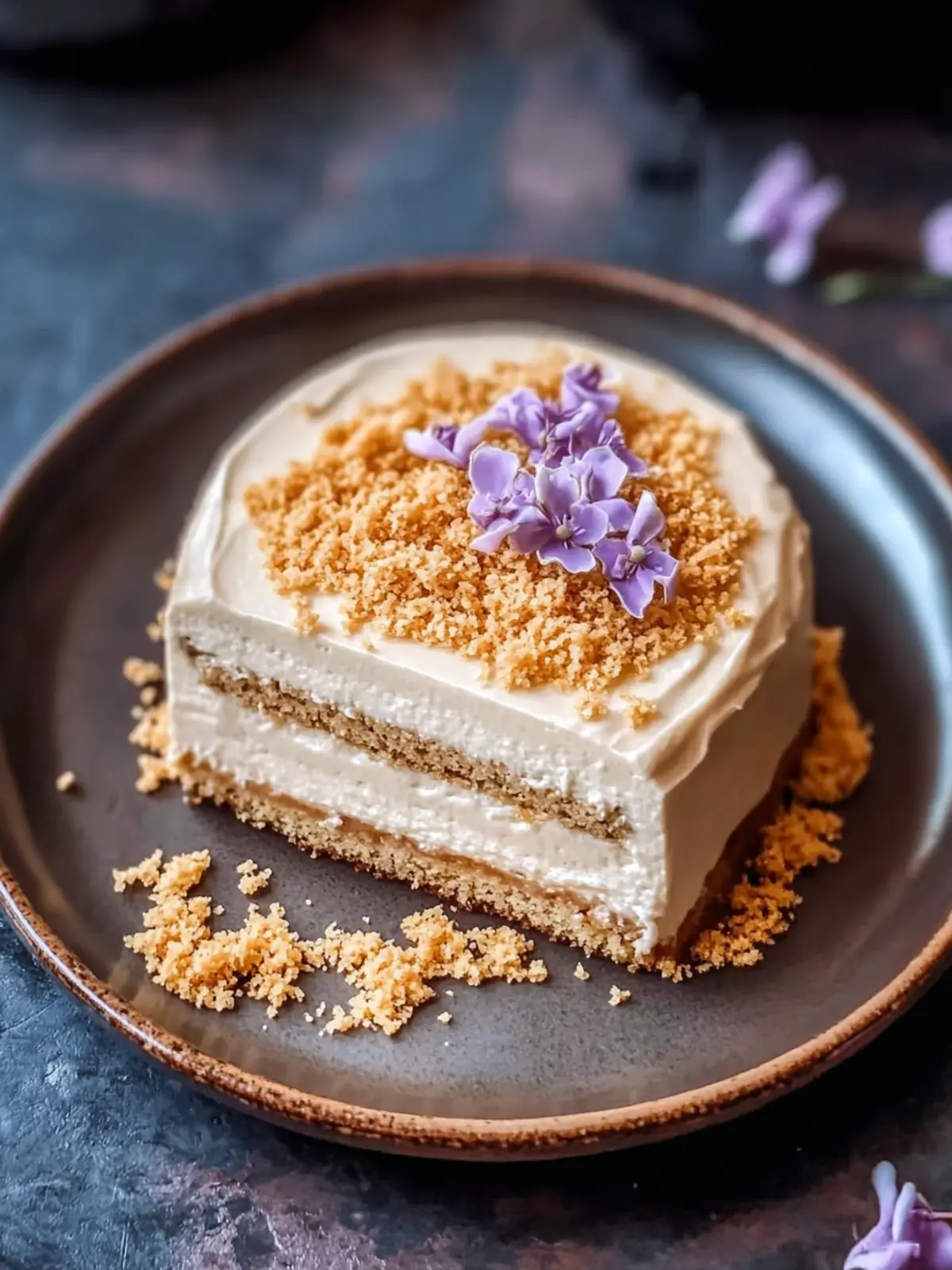 Masala Chai Milk Cake