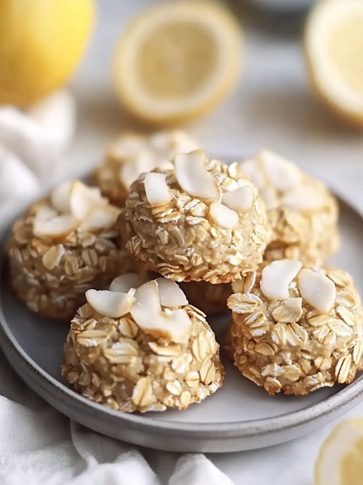 Coconut Oat Cookies Bliss