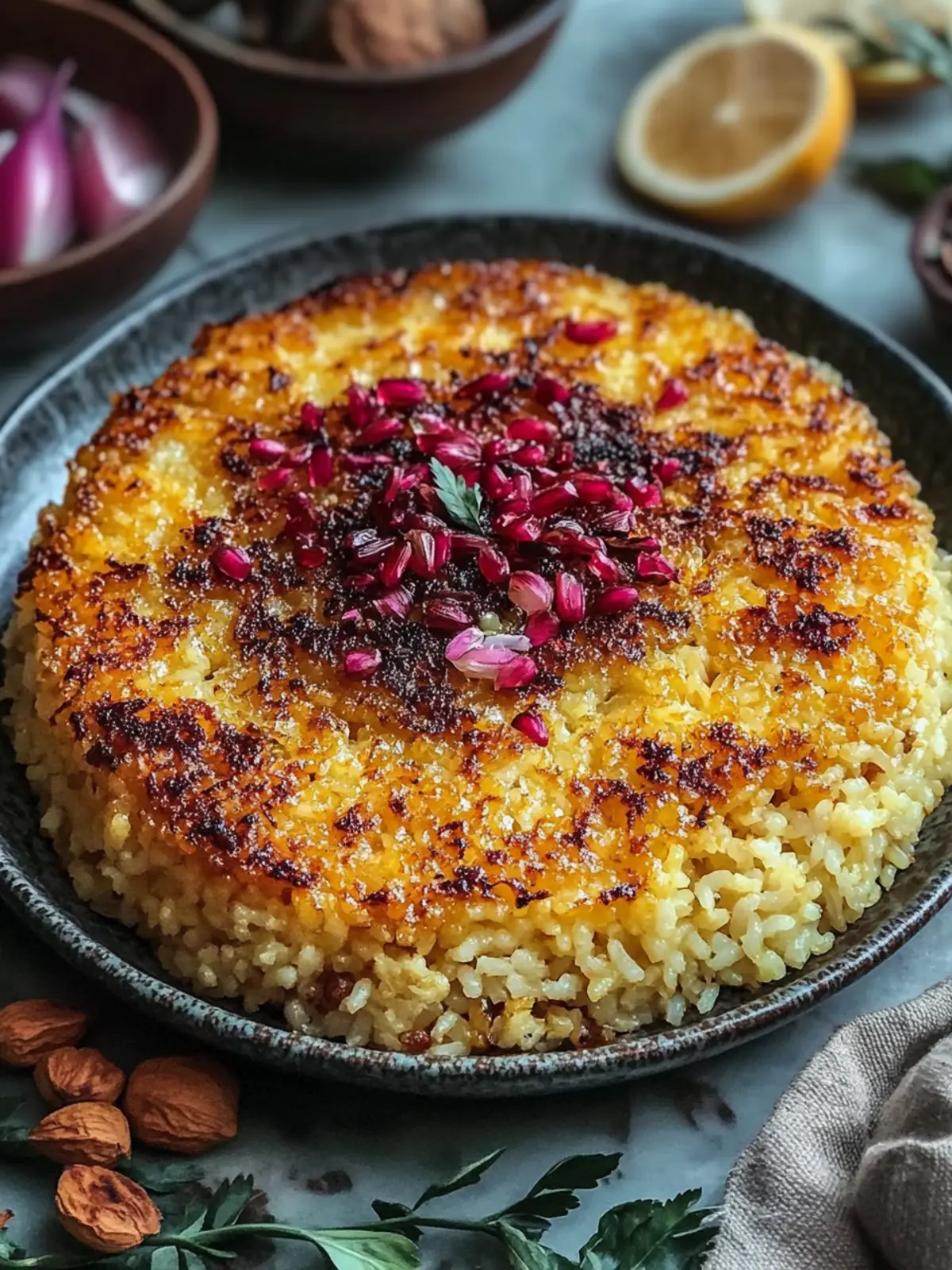 Crispy Persian Rice Tahdig