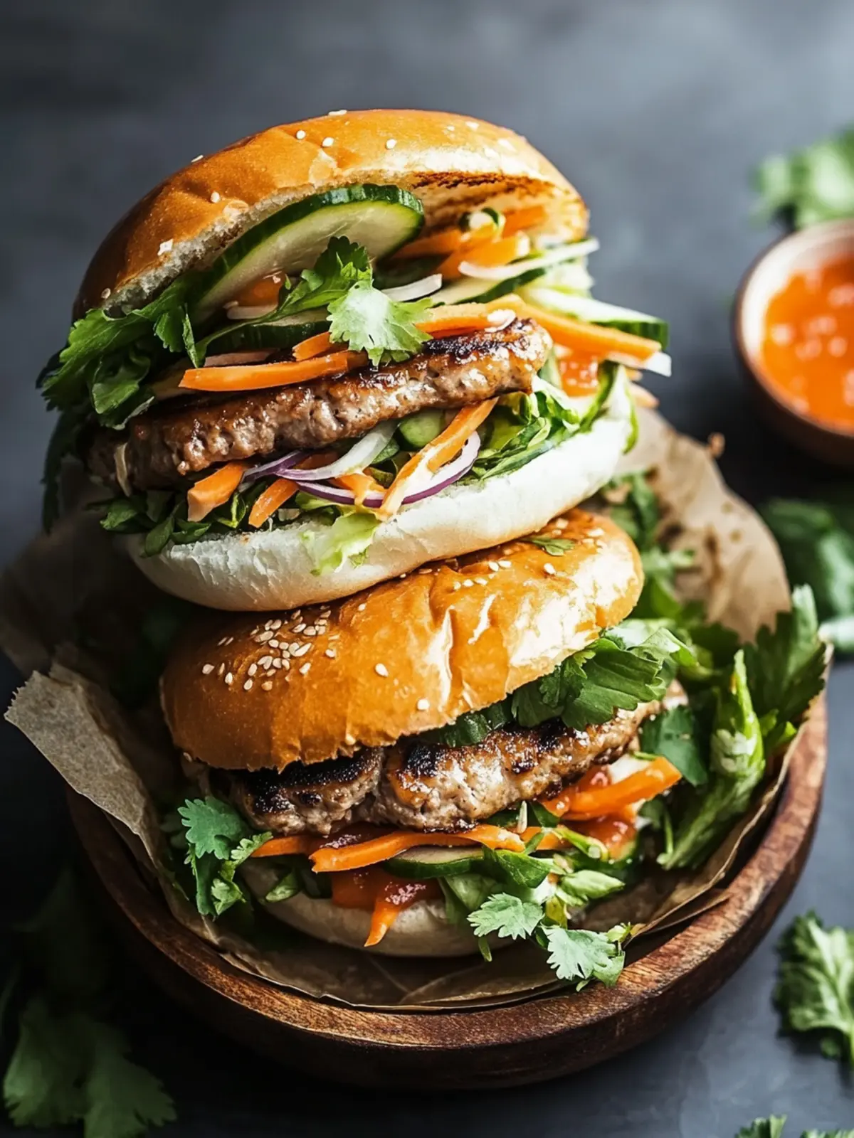 Pork Banh Mi Burger