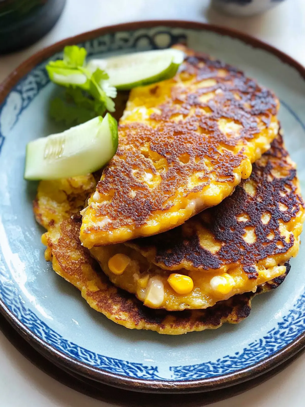 Deliciously Cheesy Cachapas | Easy Venezuelan Corn Pancakes - Quickest ...