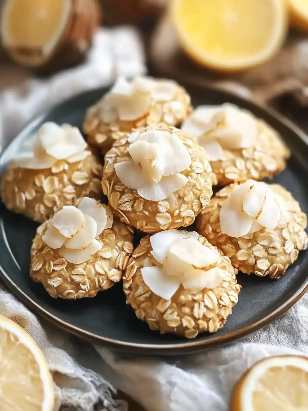 Coconut Oat Cookies Bliss