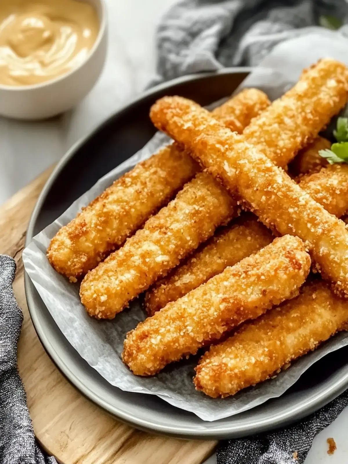 Baked Canned Tuna Fish Sticks