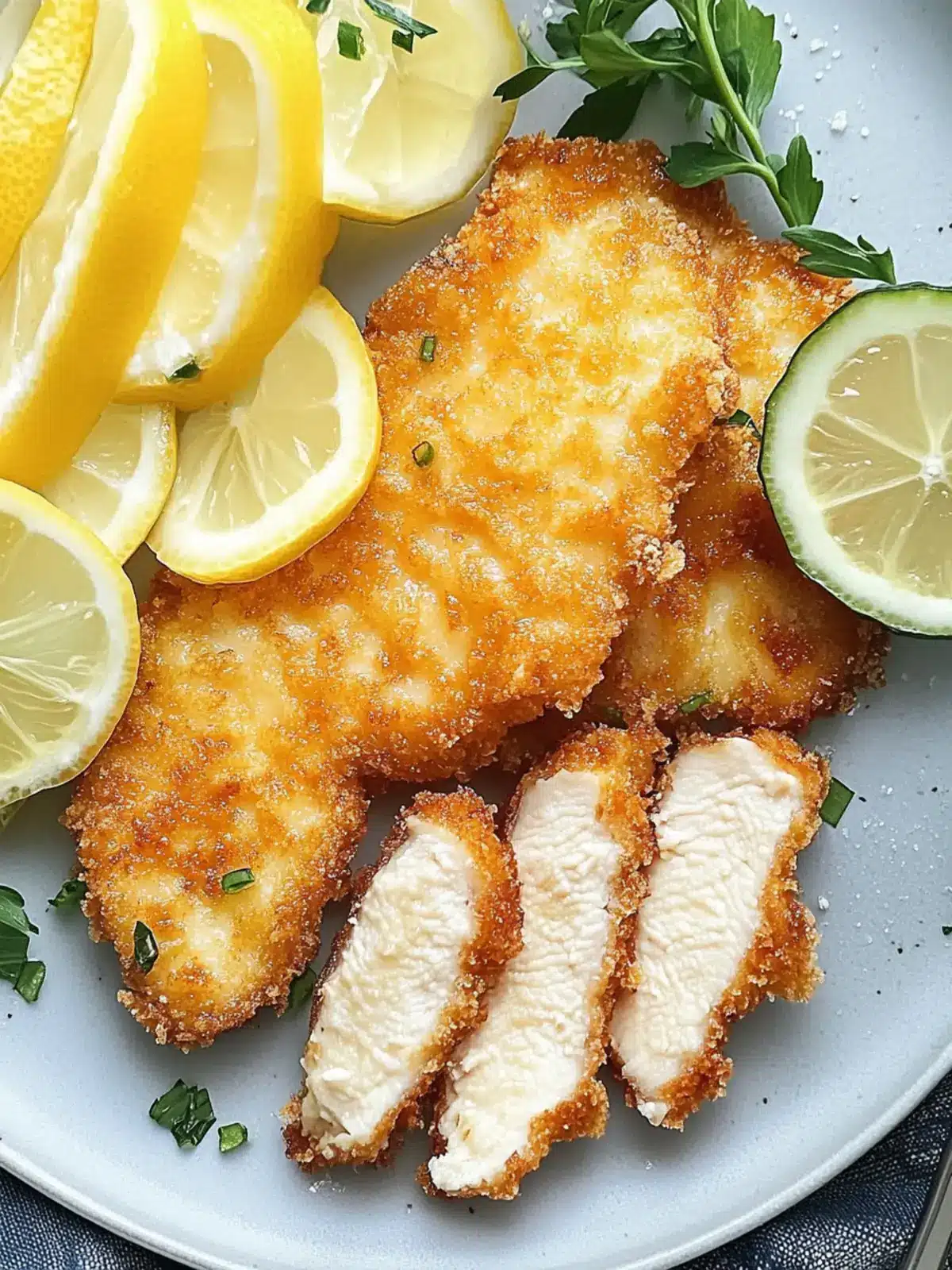 Crispy Chicken Schnitzel