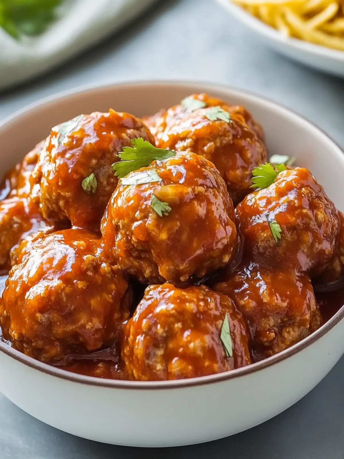 Sweet and Spicy Enchilada Meatballs