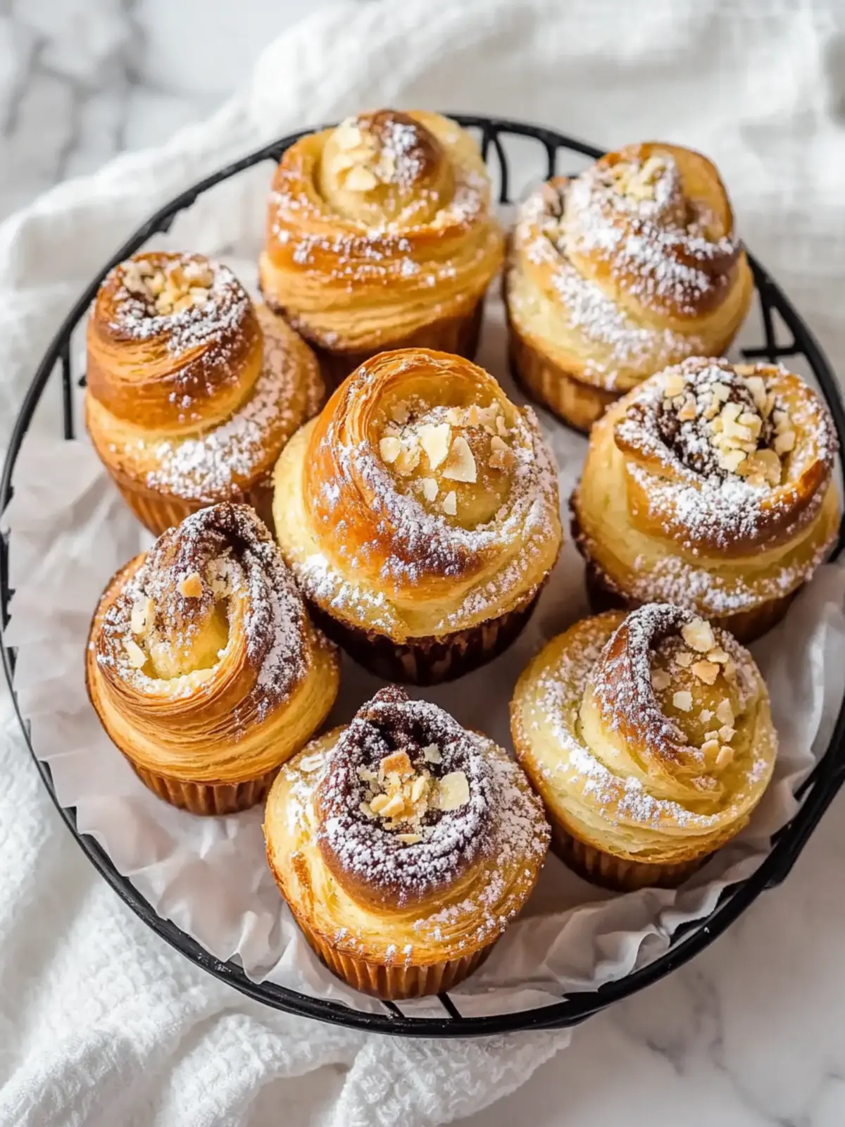 Vegan Croissant Muffins